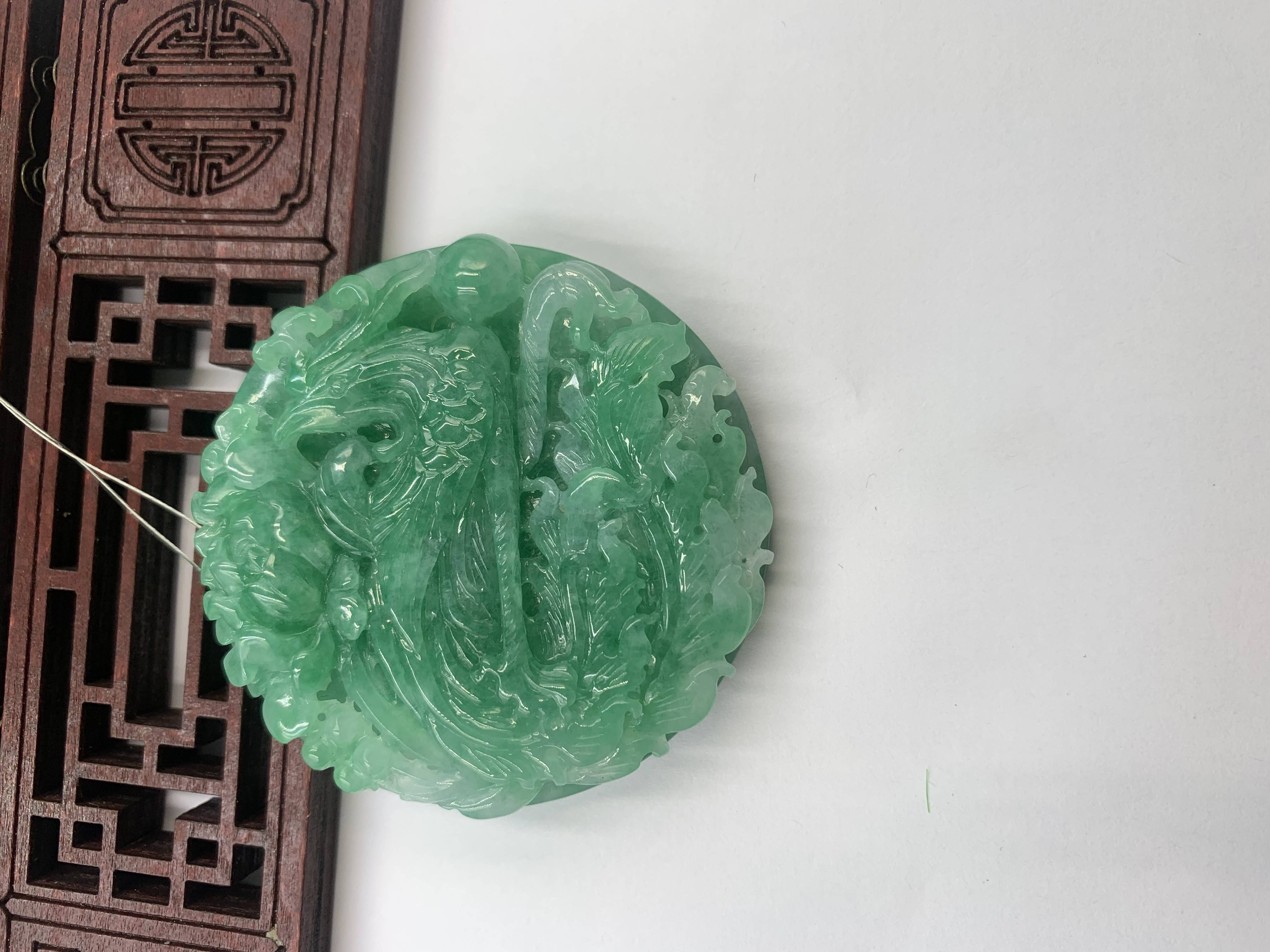 凤戏牡丹