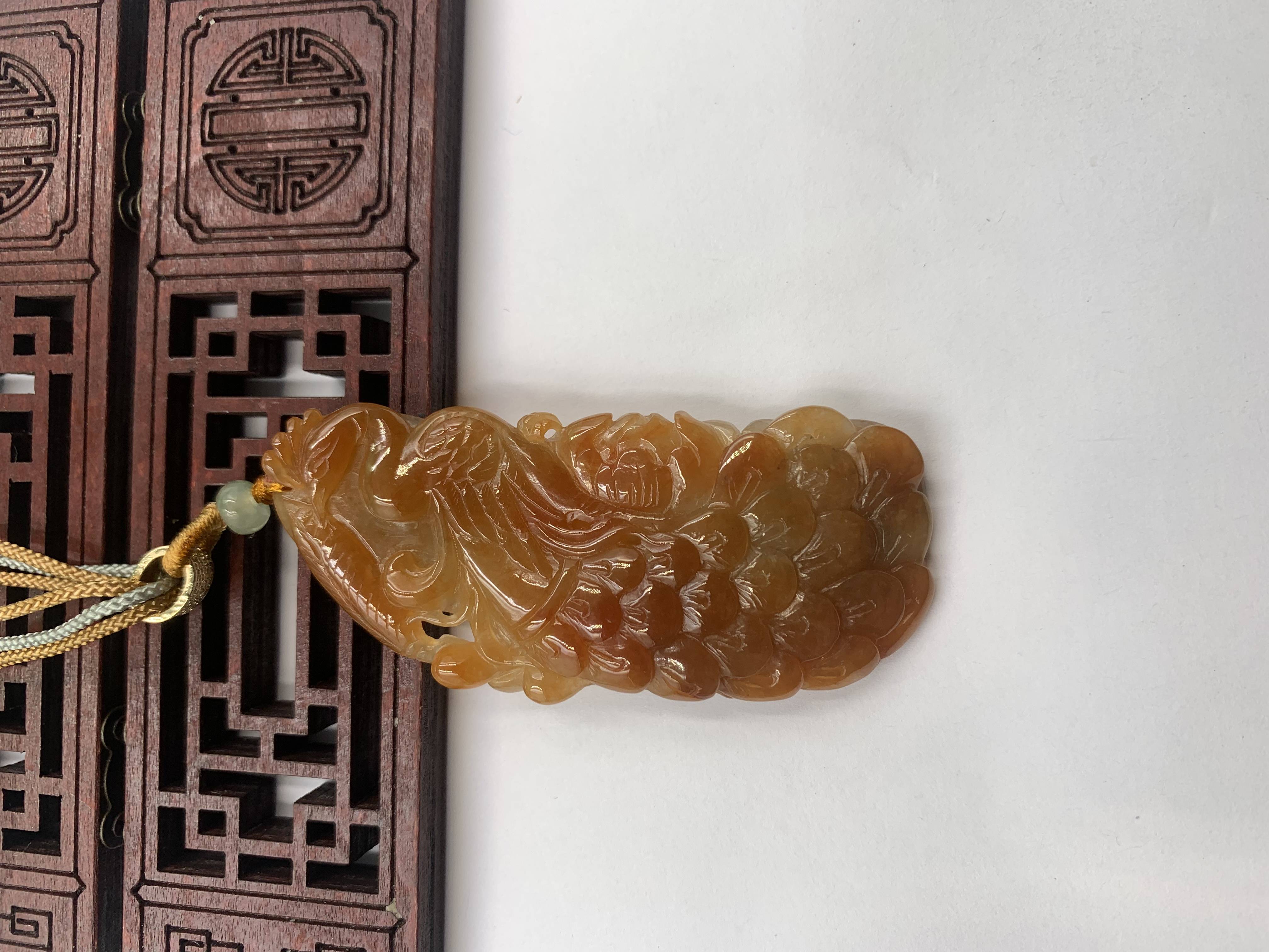 凤戏牡丹