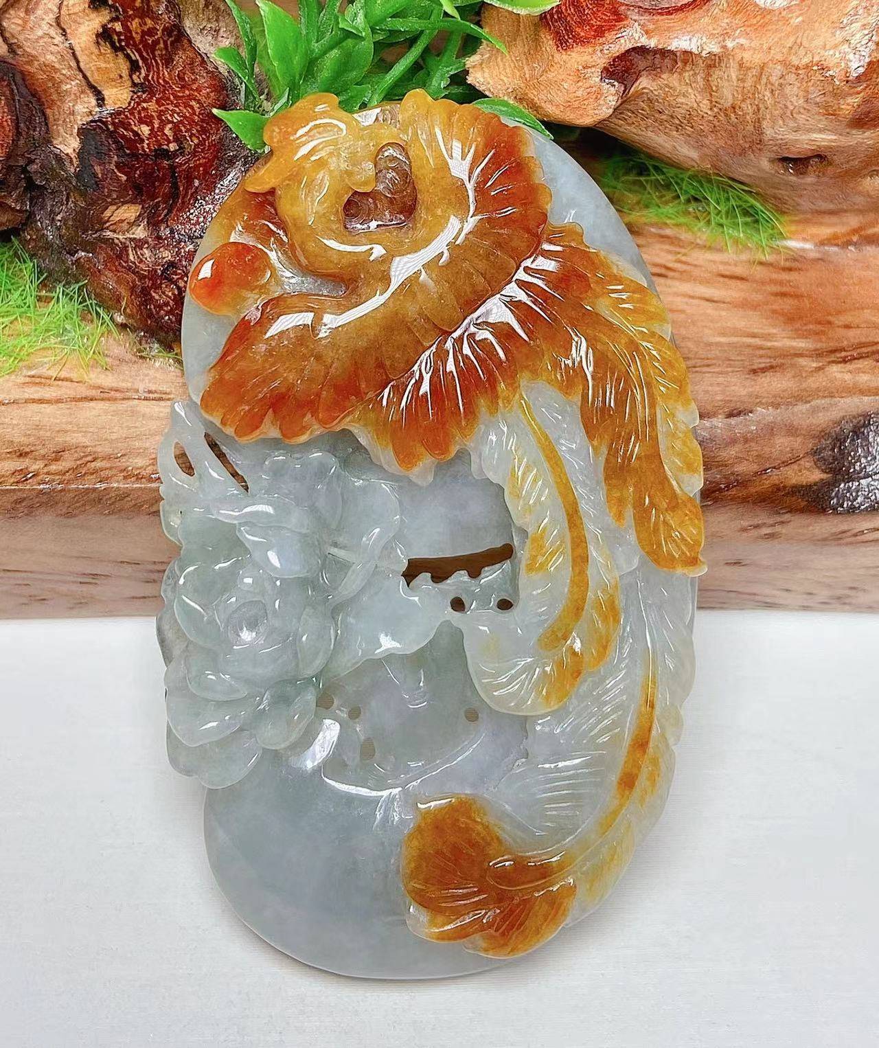 凤戏牡丹