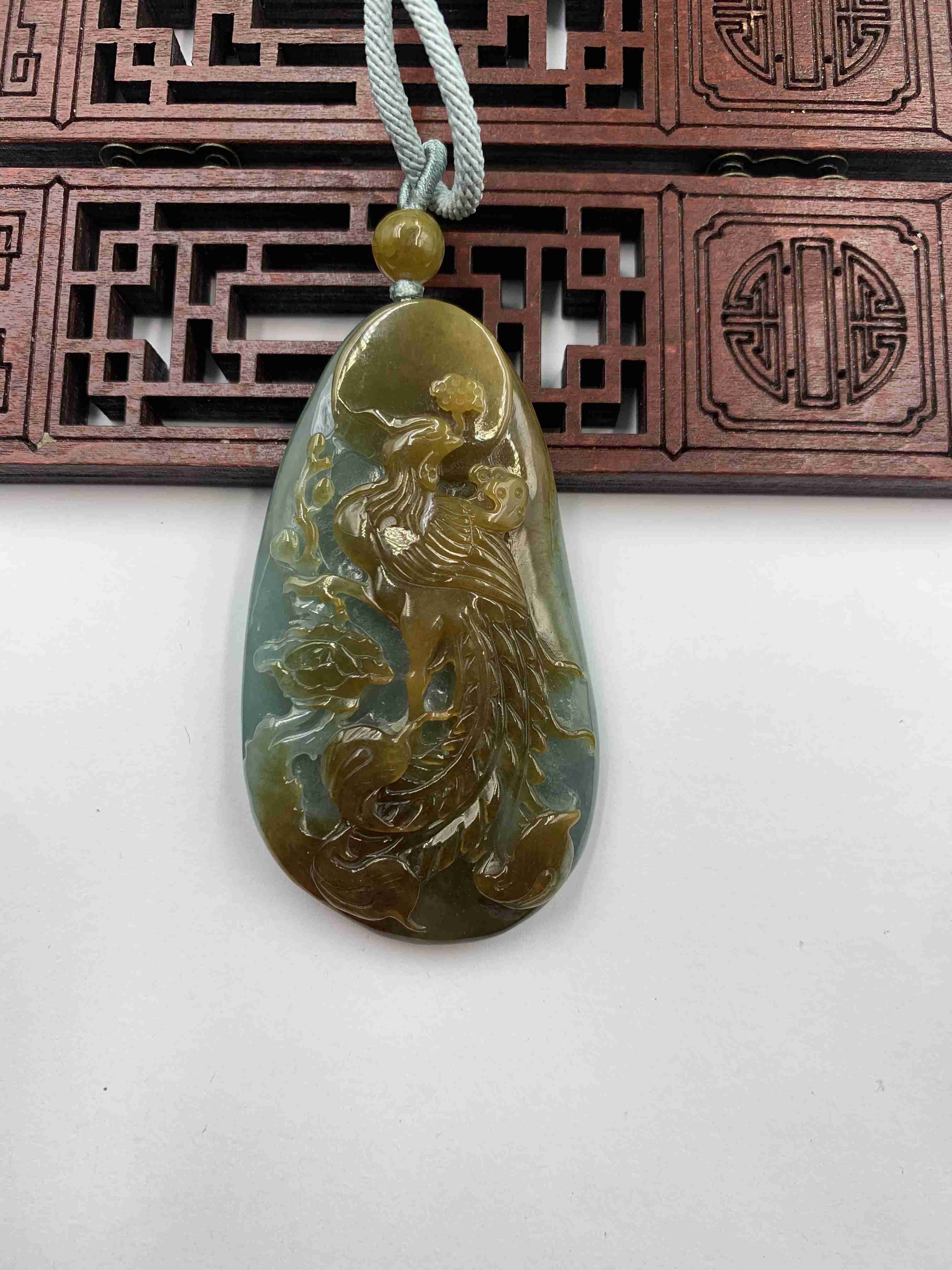 凤戏牡丹
