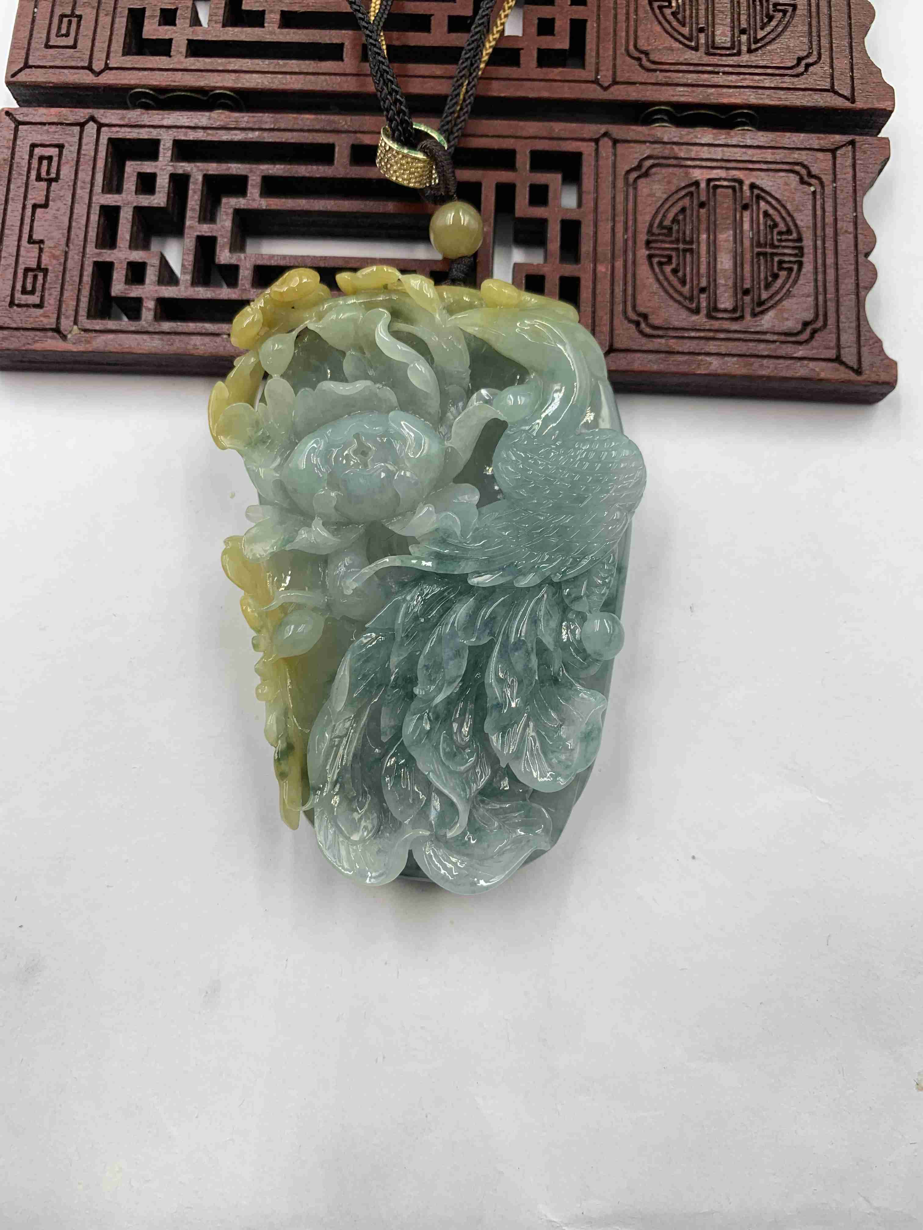 凤戏牡丹