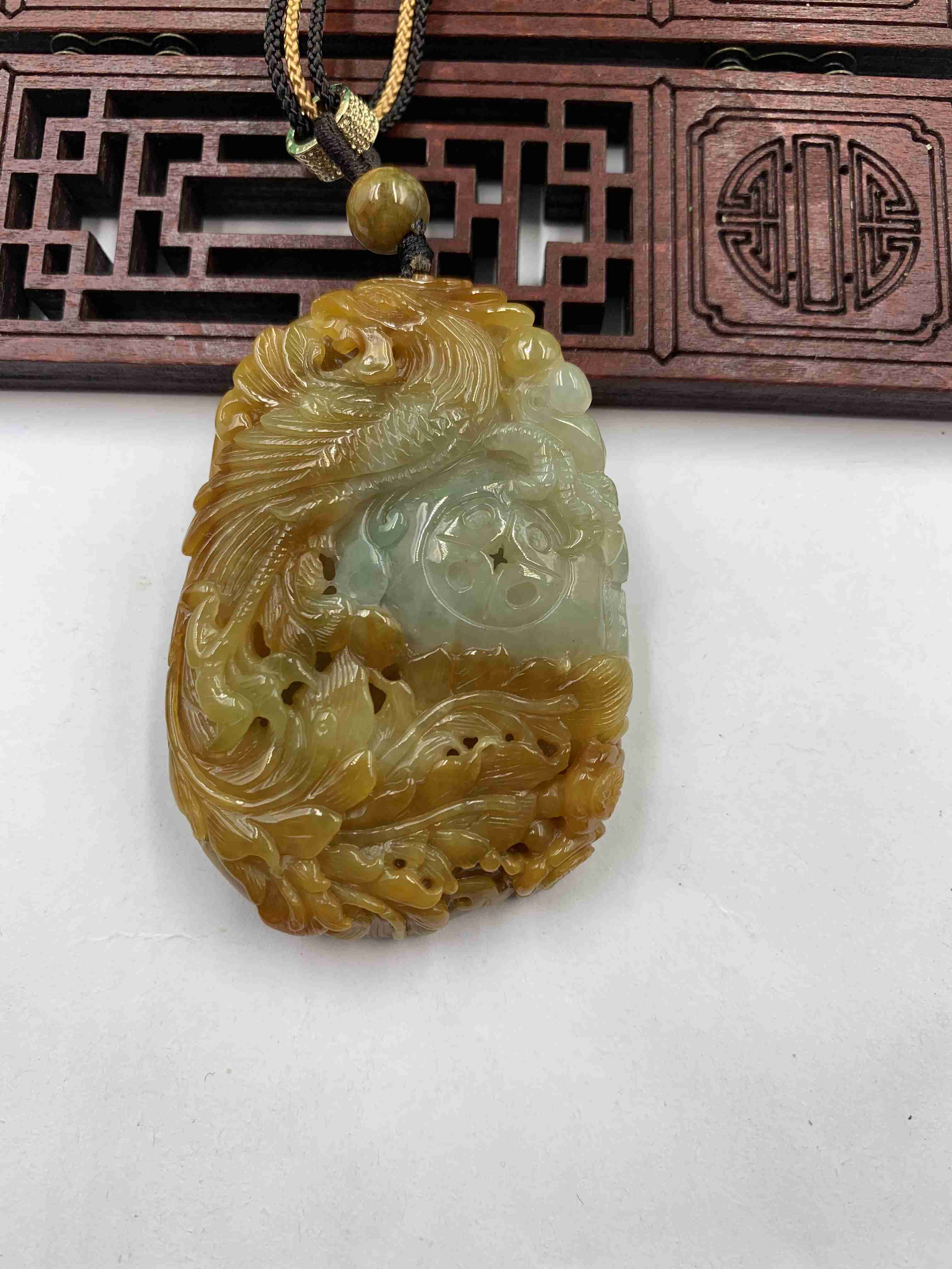 凤戏牡丹