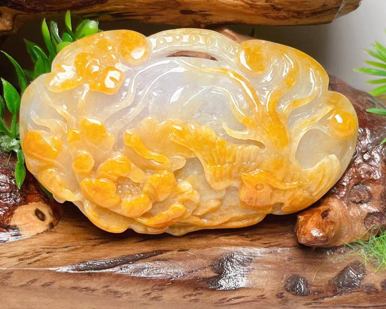 凤戏牡丹