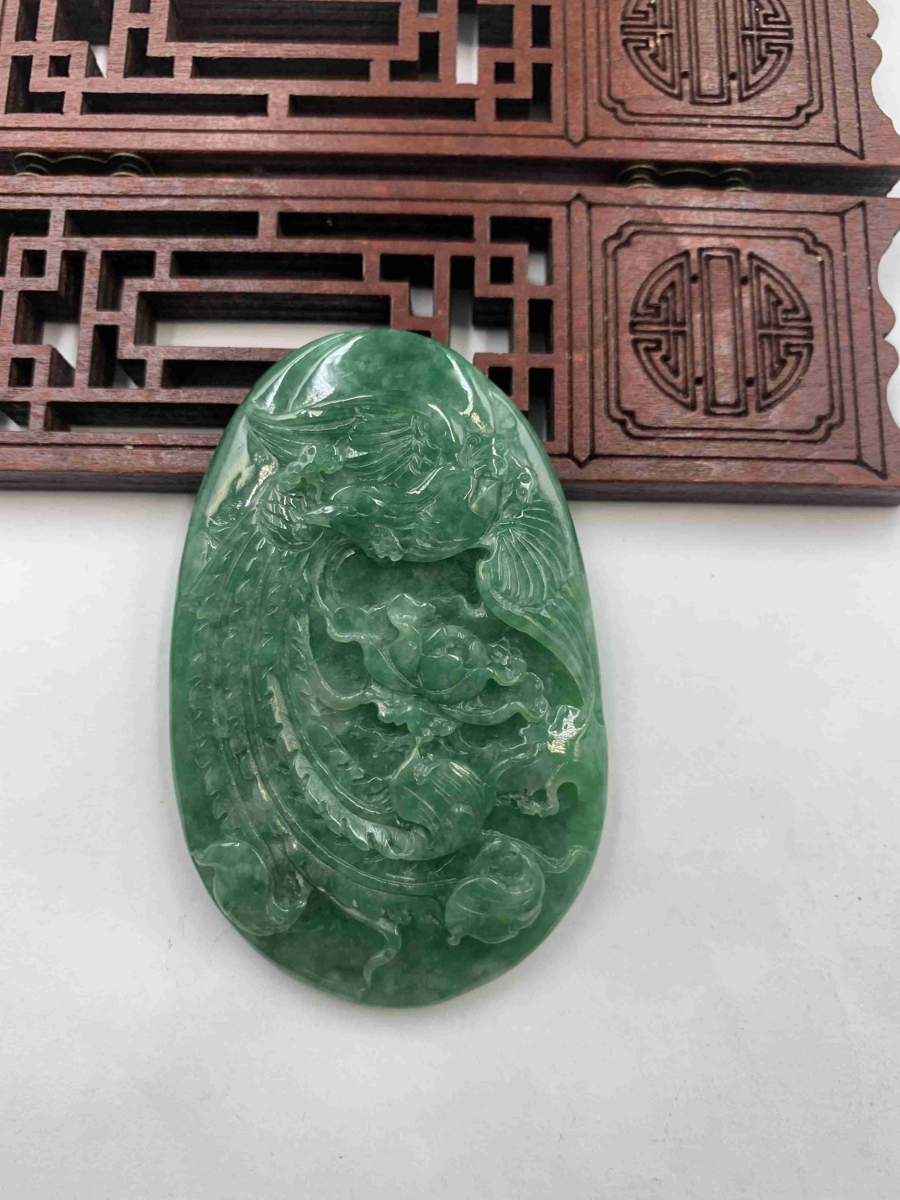 凤戏牡丹