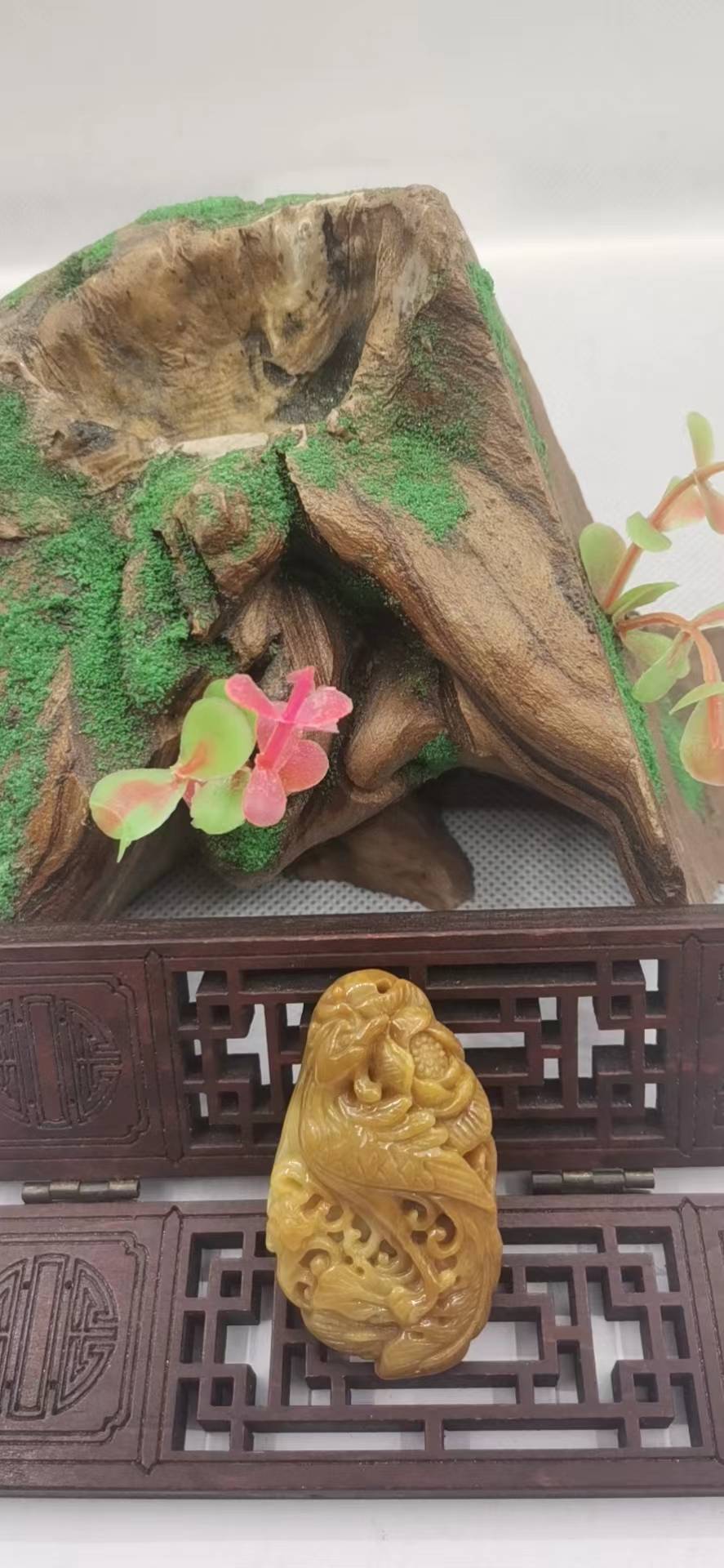 凤戏牡丹