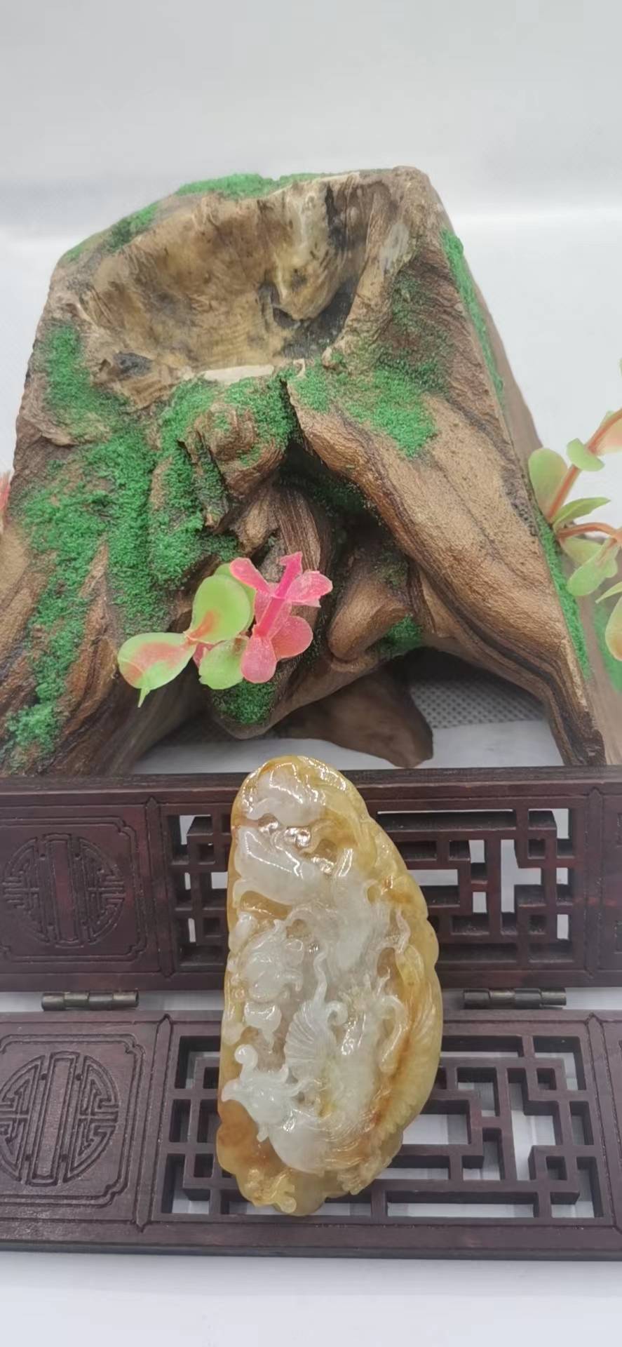 凤戏牡丹