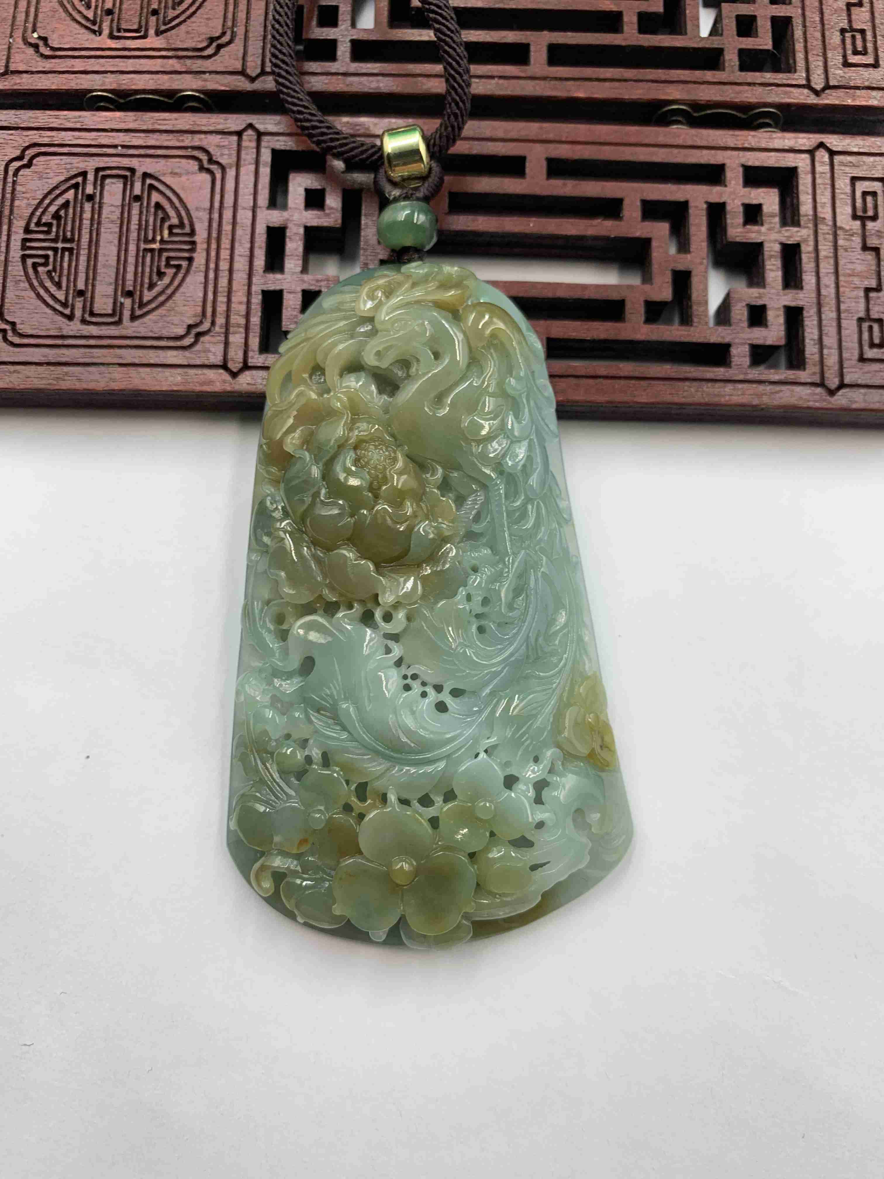 凤戏牡丹