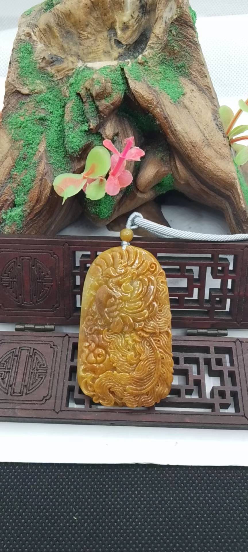 凤戏牡丹