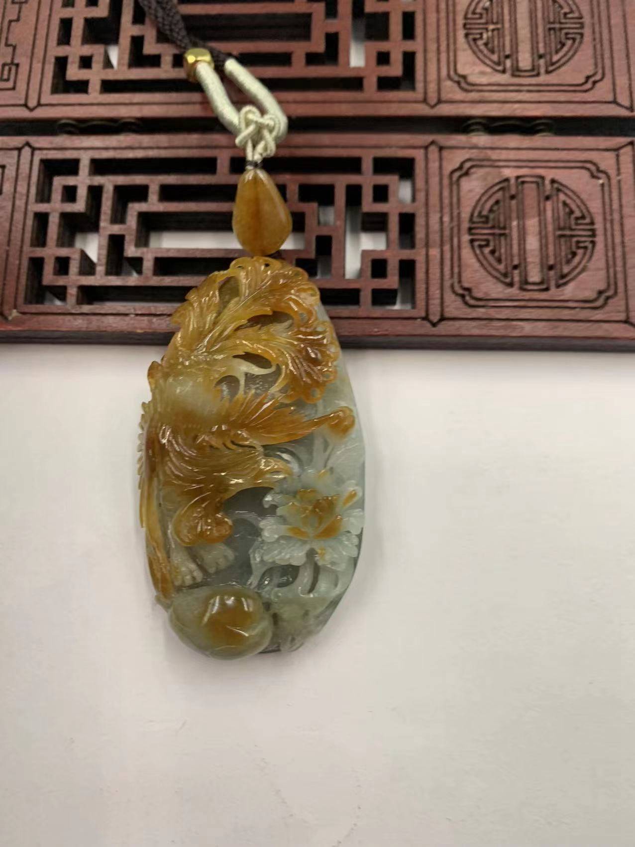 凤戏牡丹