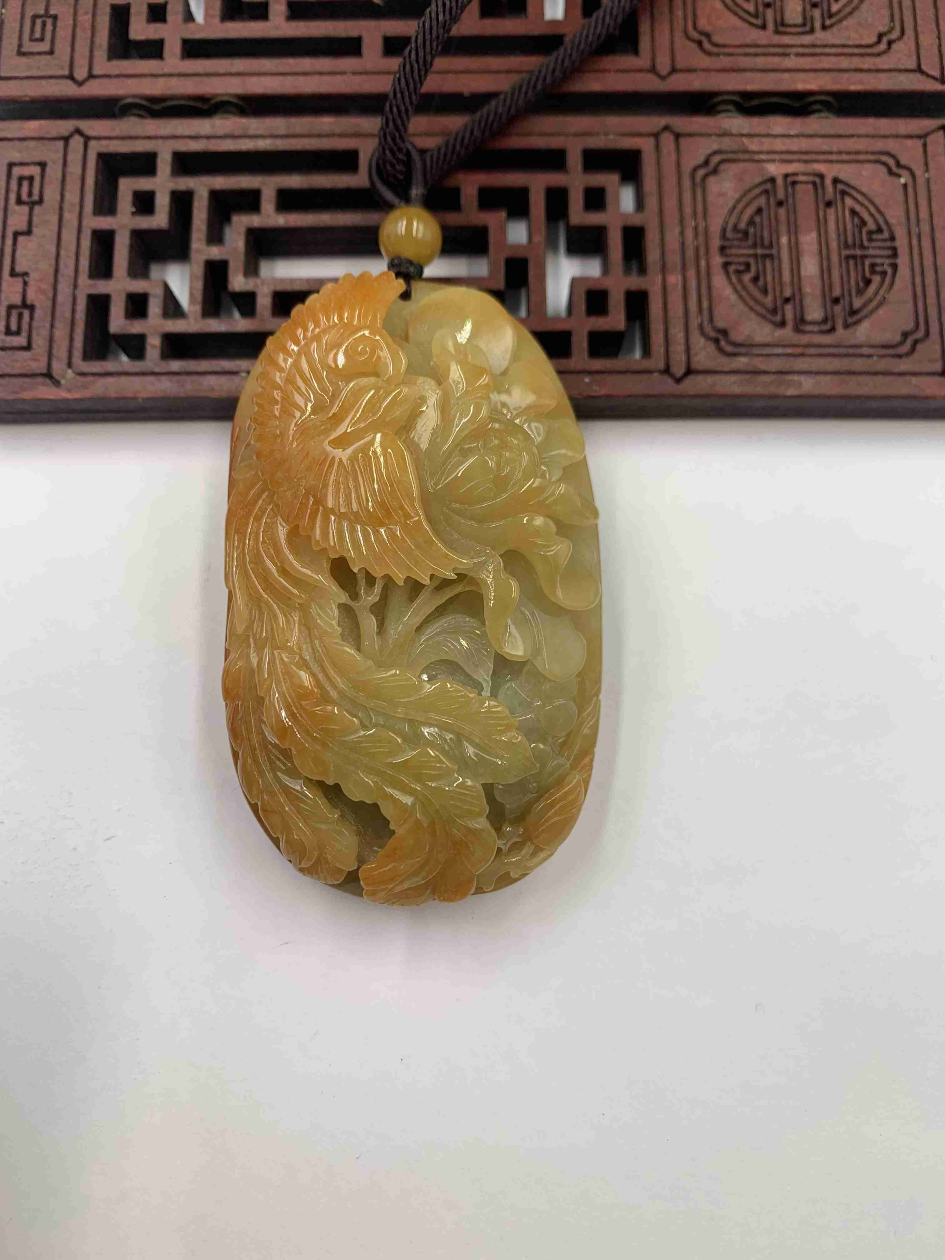凤戏牡丹