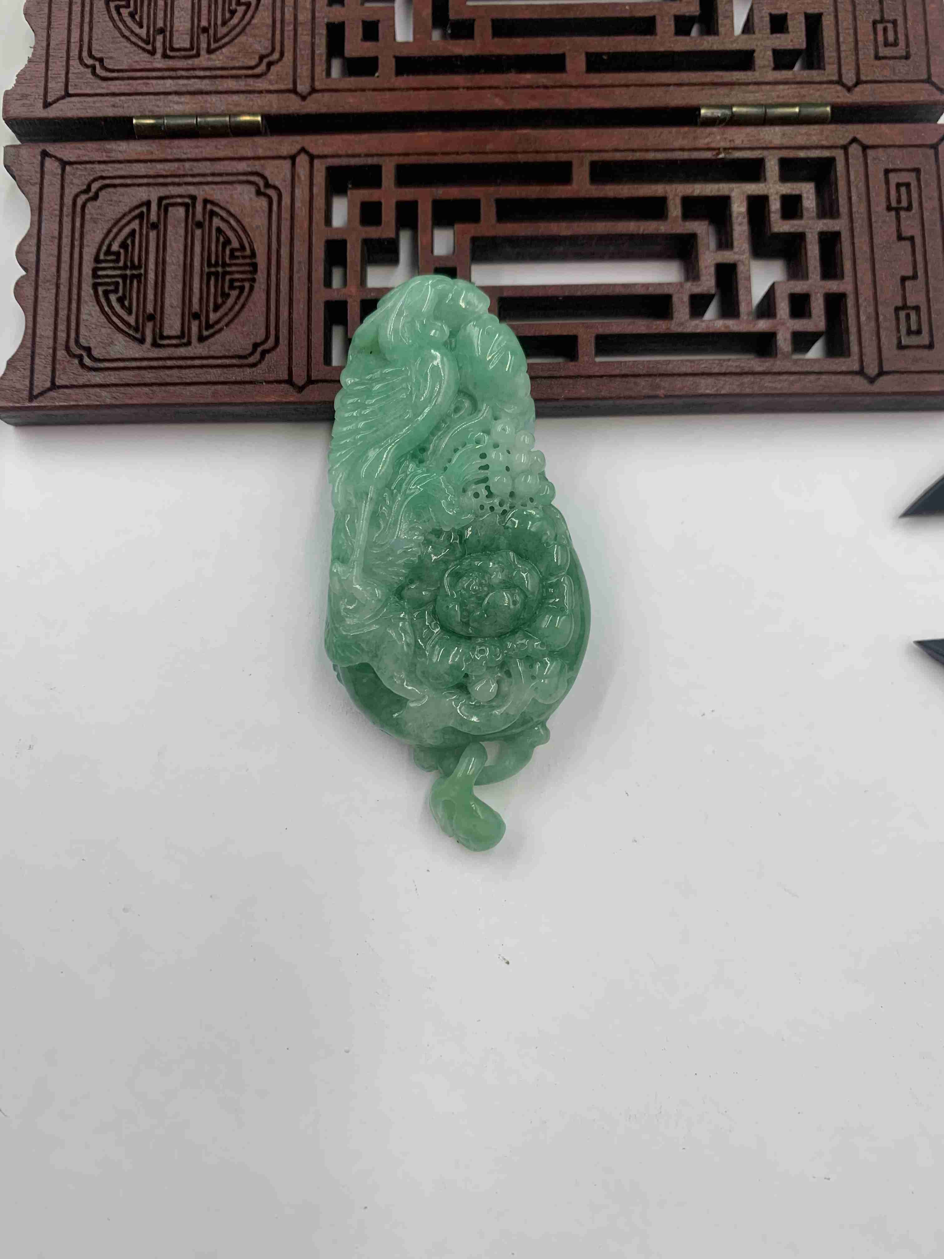 凤戏牡丹