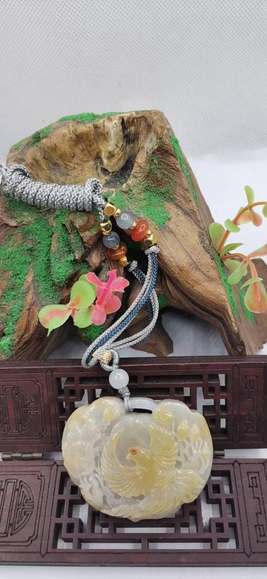 凤戏牡丹