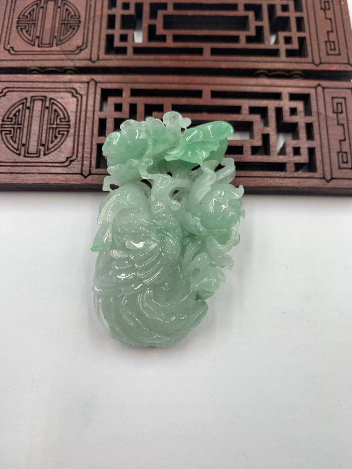 凤戏牡丹