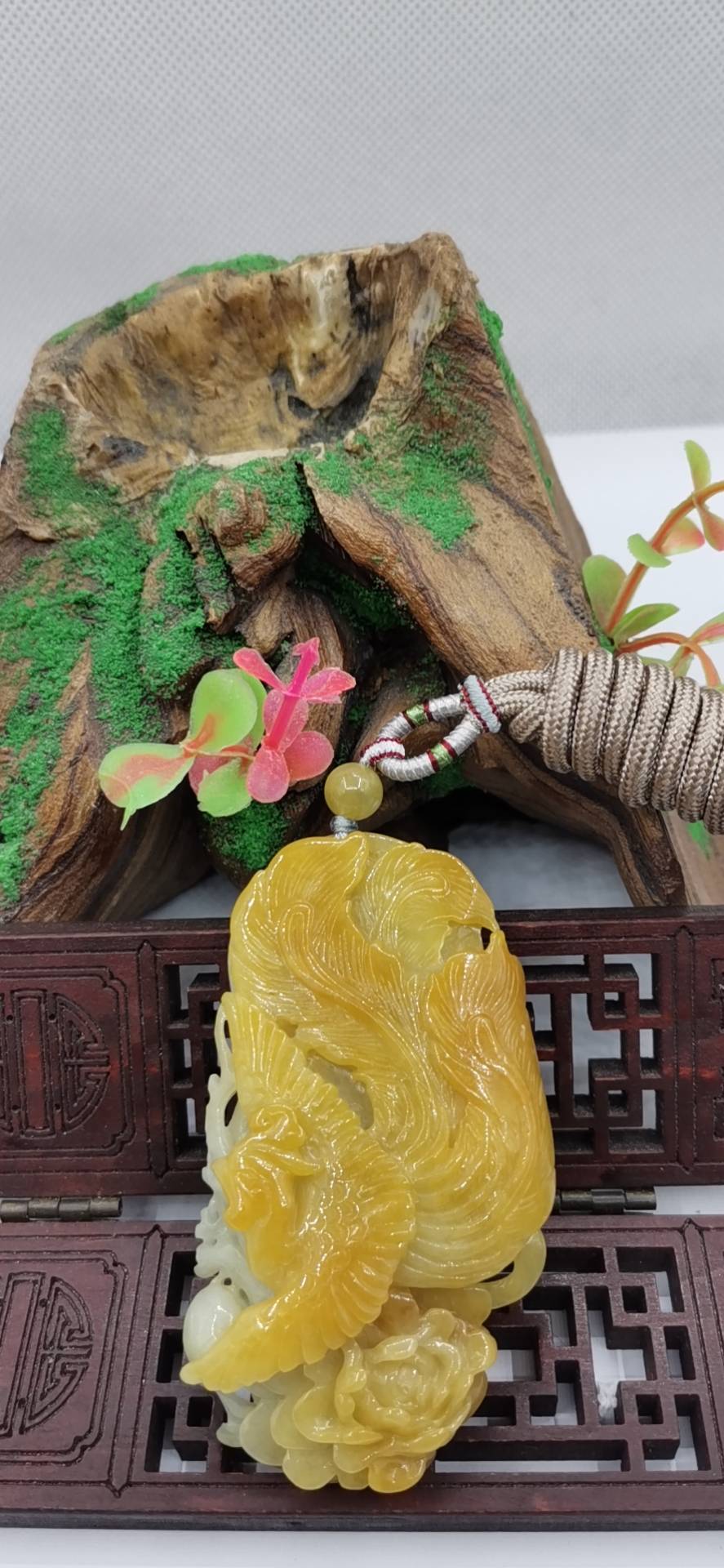 凤戏牡丹