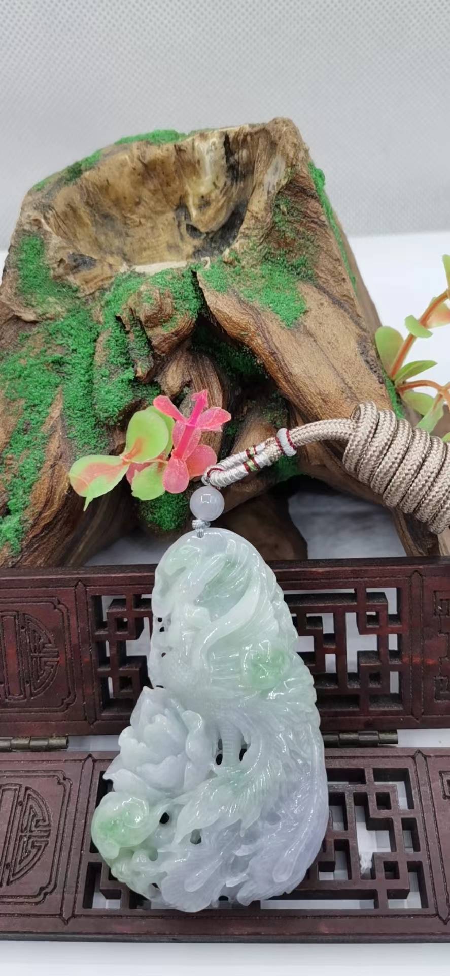 凤穿牡丹