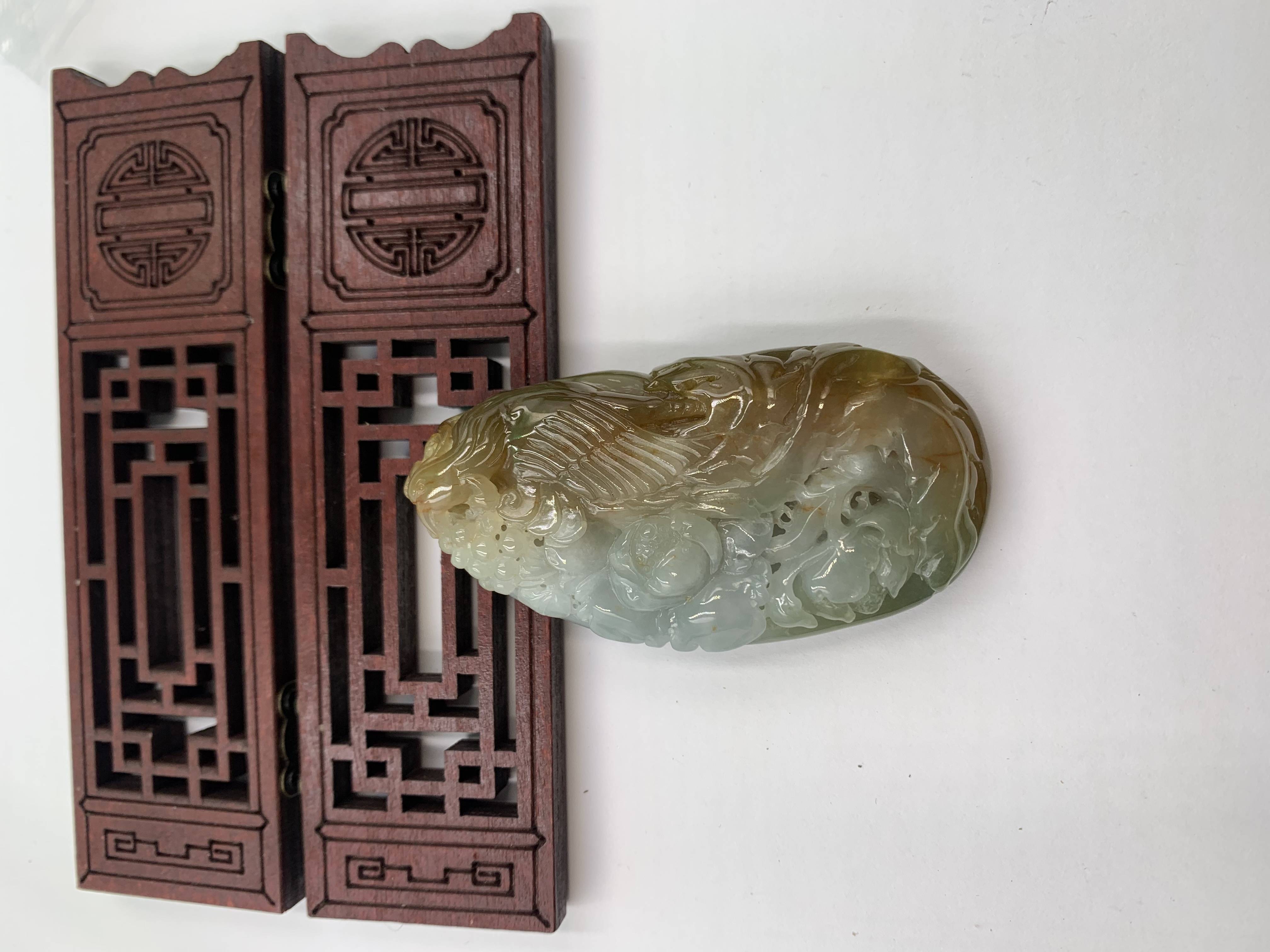 凤戏牡丹