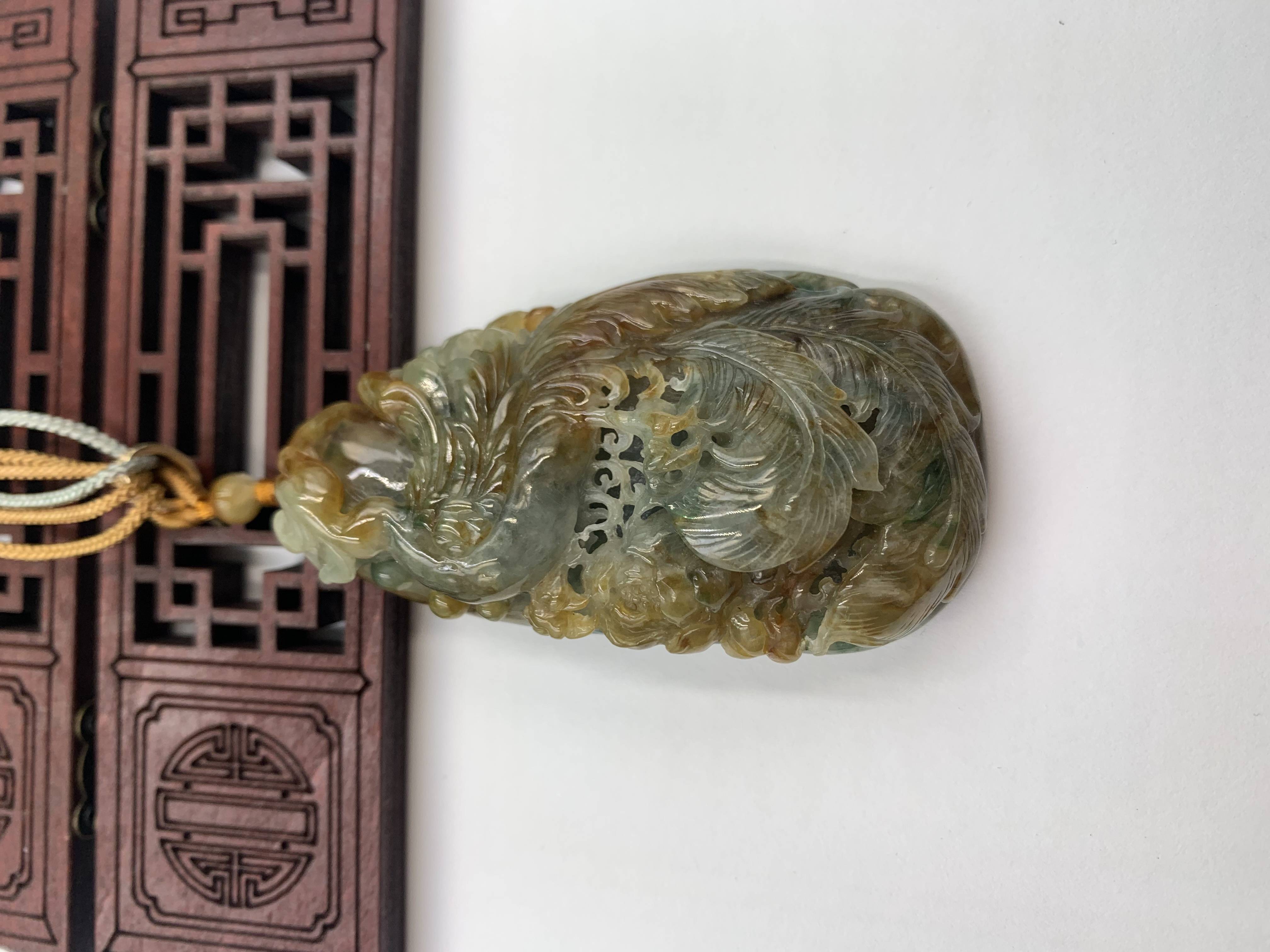 凤戏牡丹