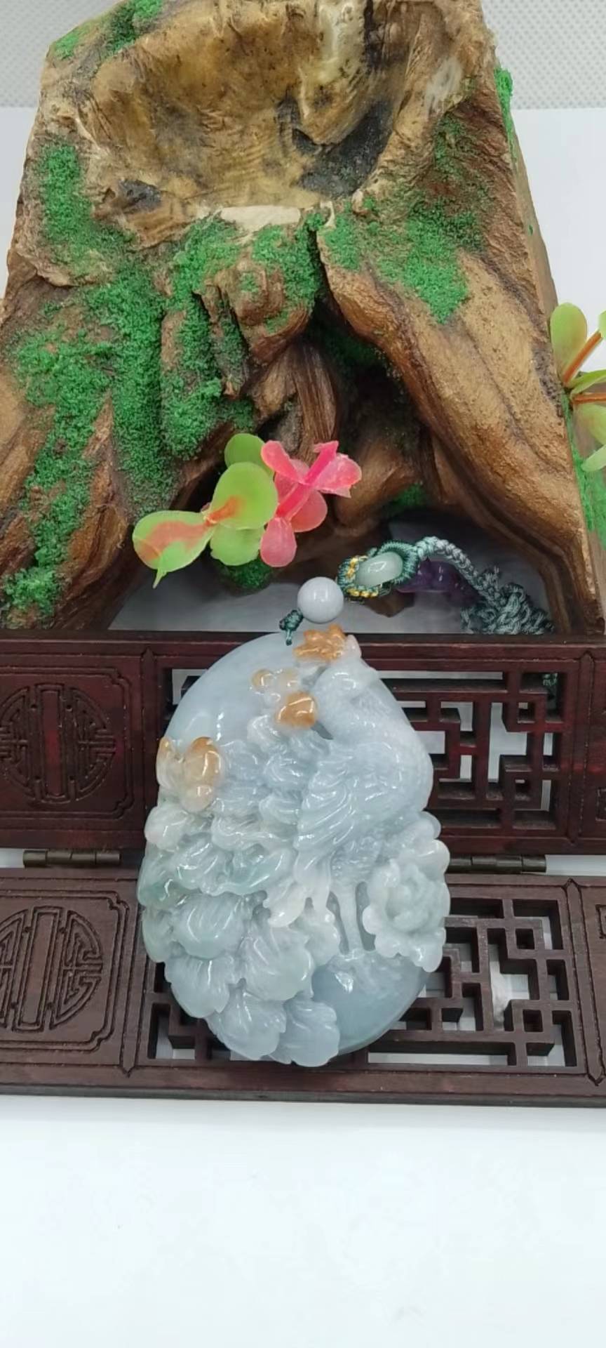 凤穿牡丹