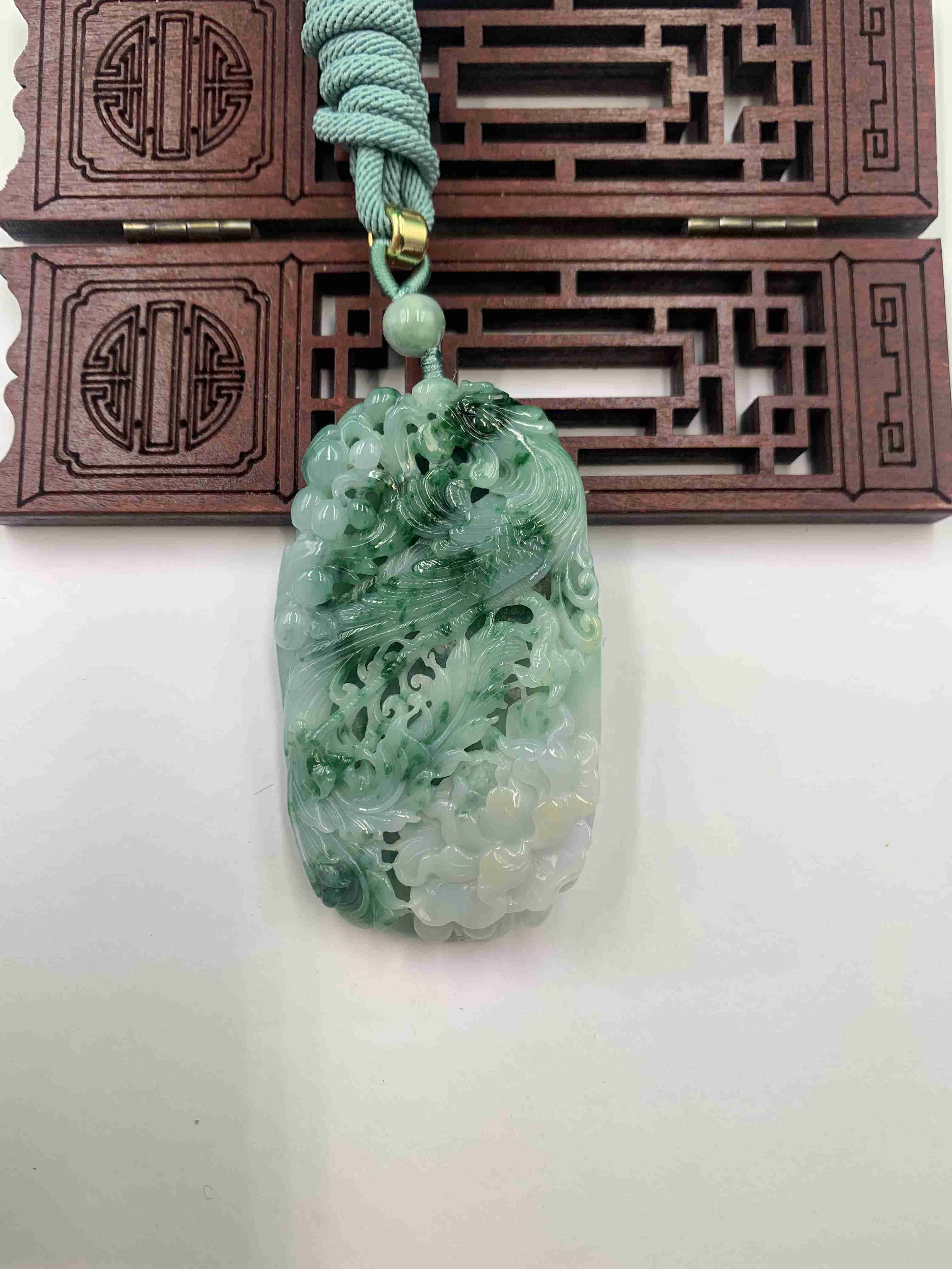 凤戏牡丹