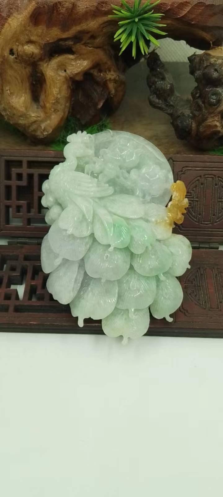 凤戏牡丹