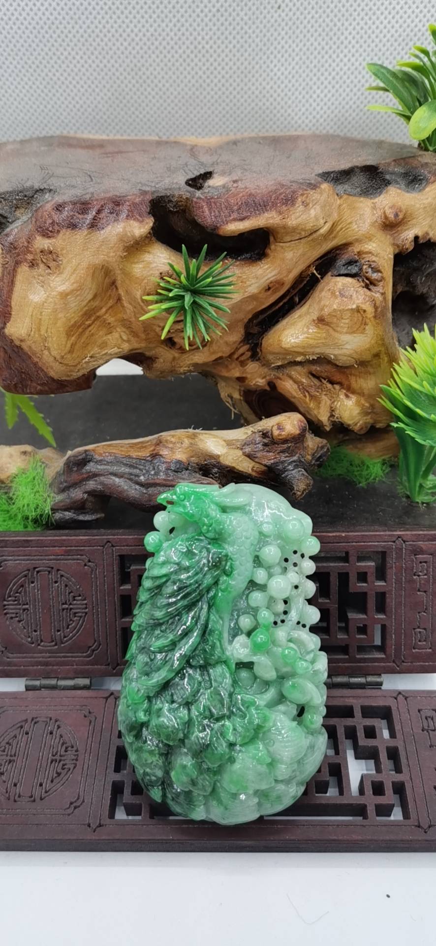 凤穿牡丹