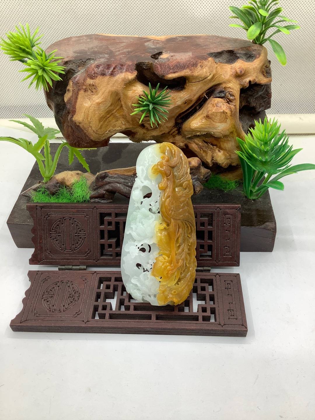 凤穿牡丹