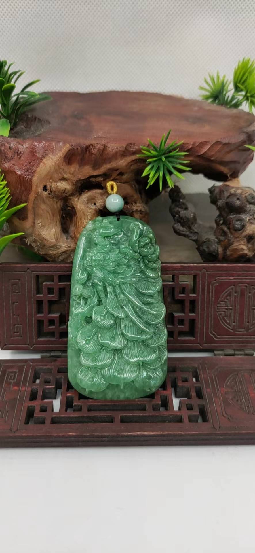 凤戏牡丹