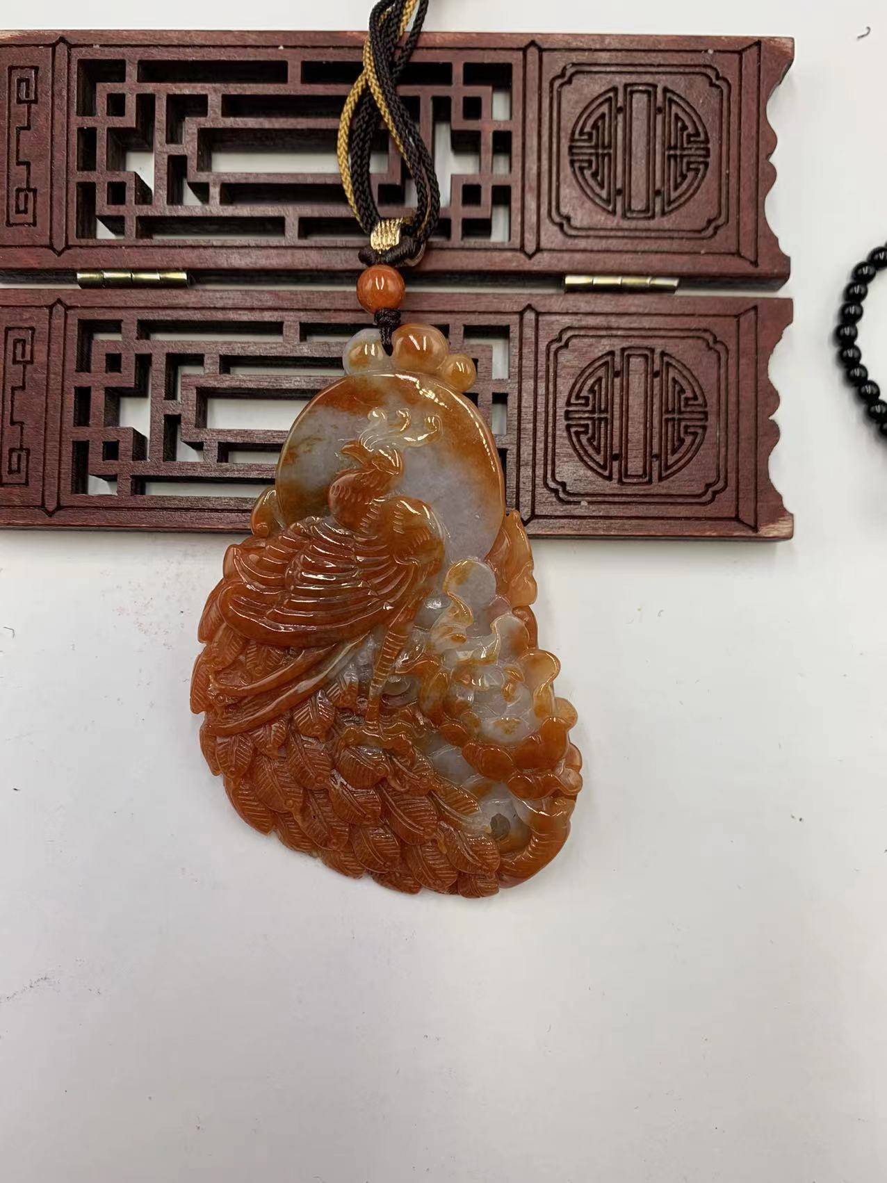 凤戏牡丹