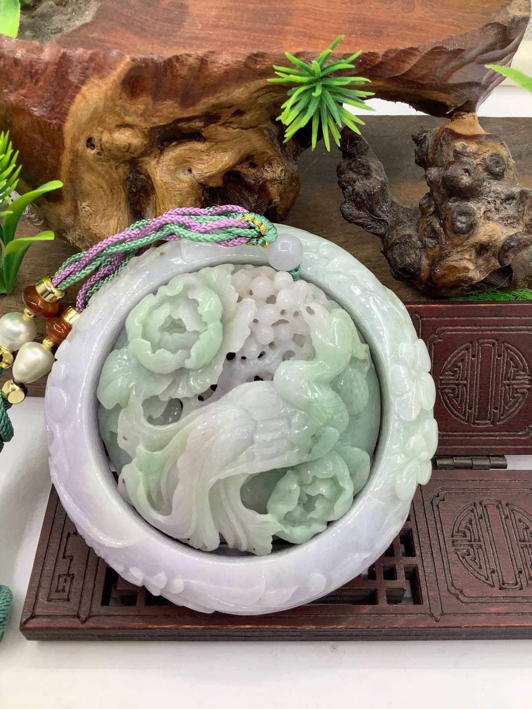 凤戏牡丹