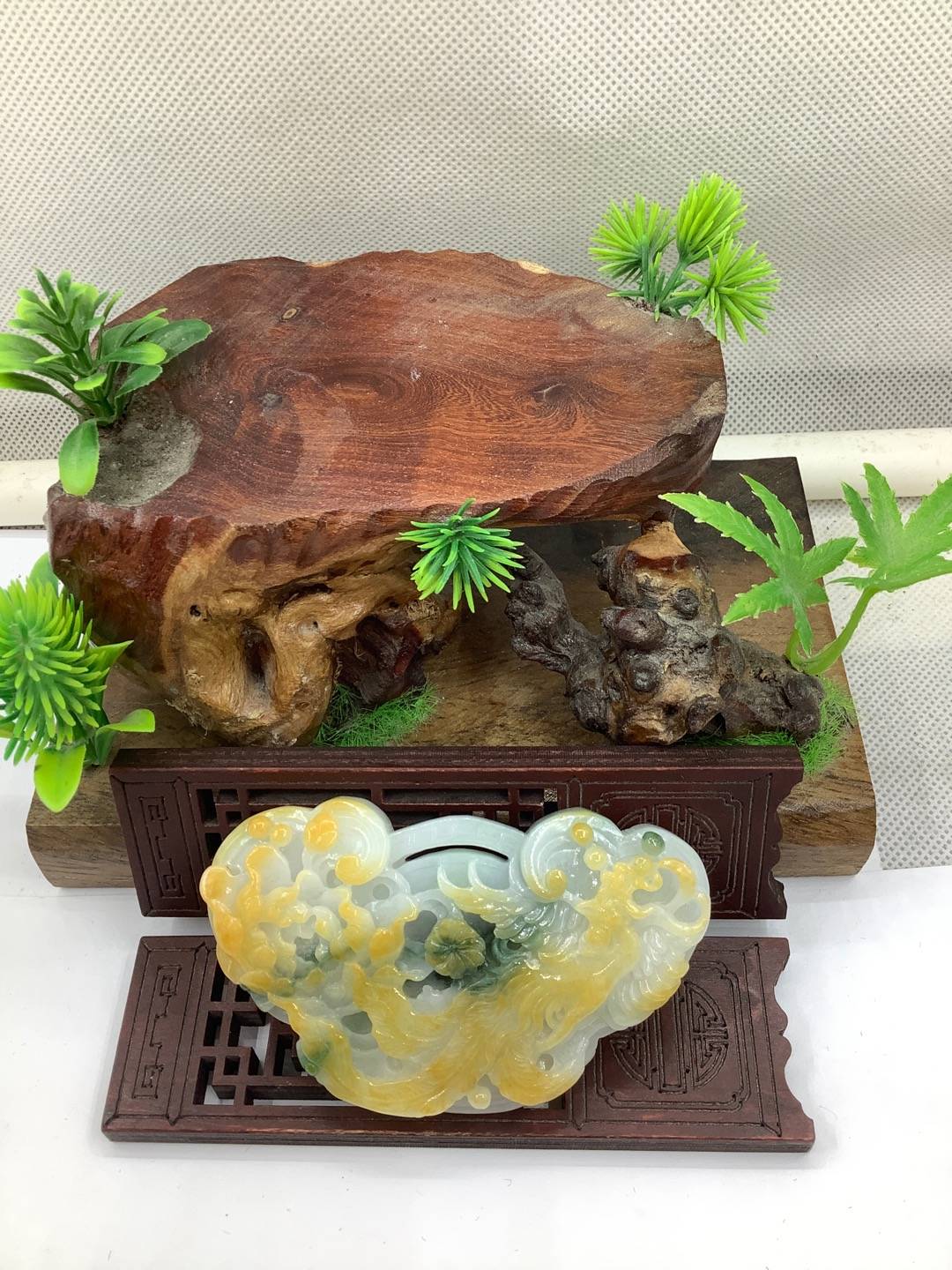 凤戏牡丹