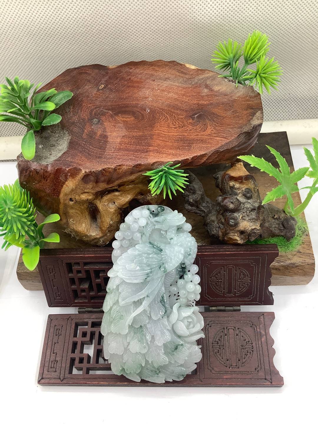 凤穿牡丹