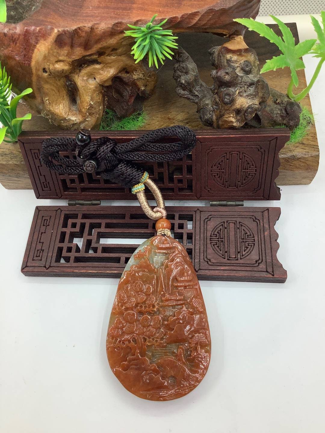 秋山红树