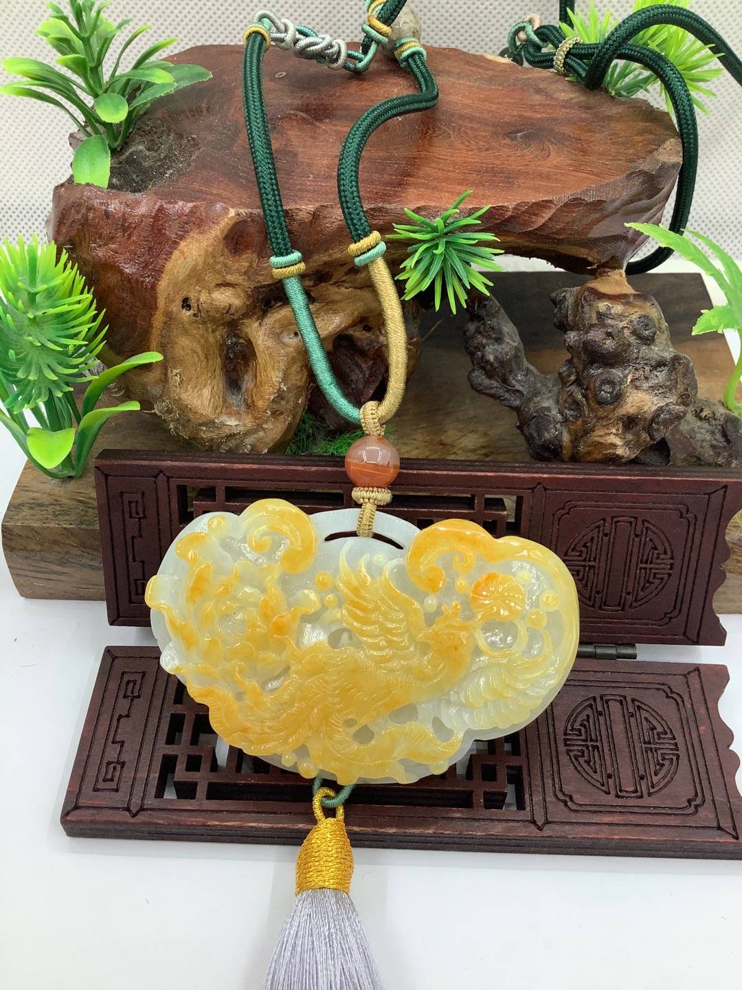 凤戏牡丹
