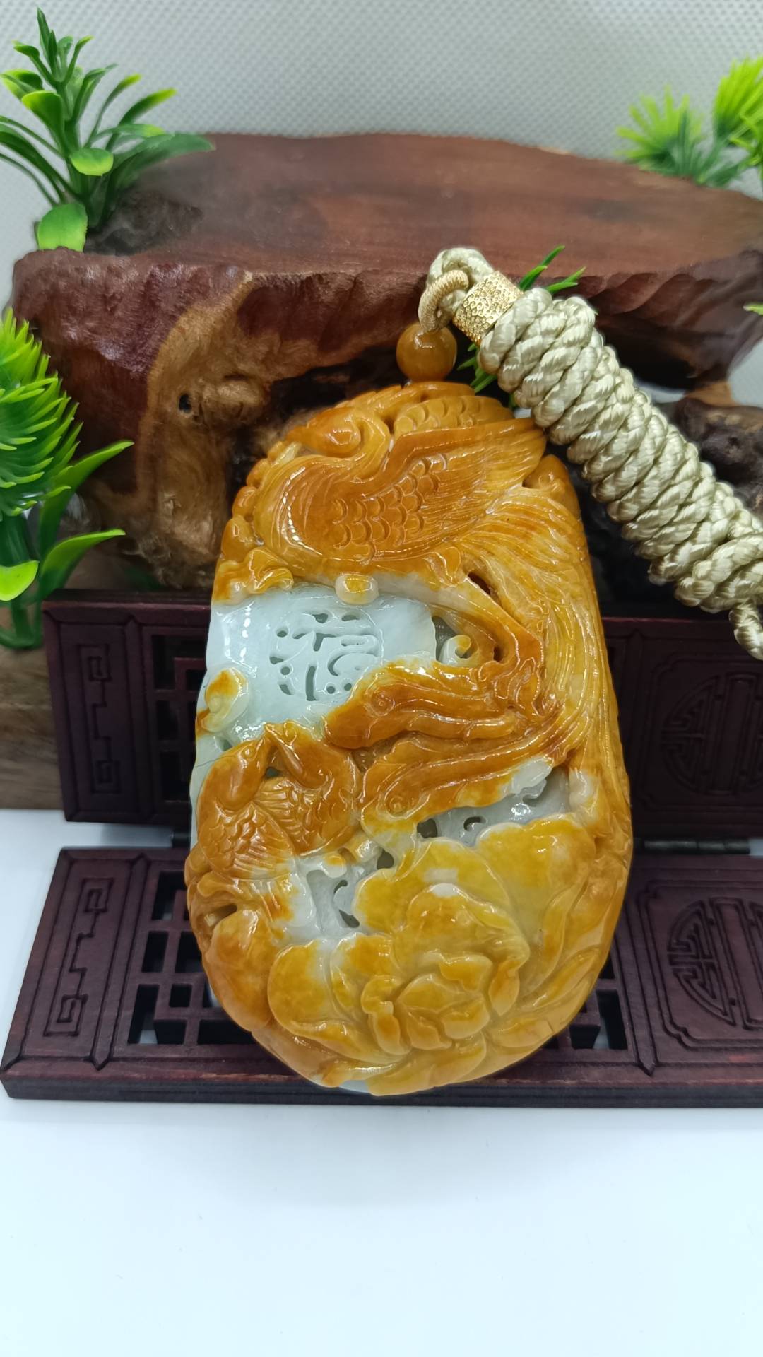 凤戏牡丹