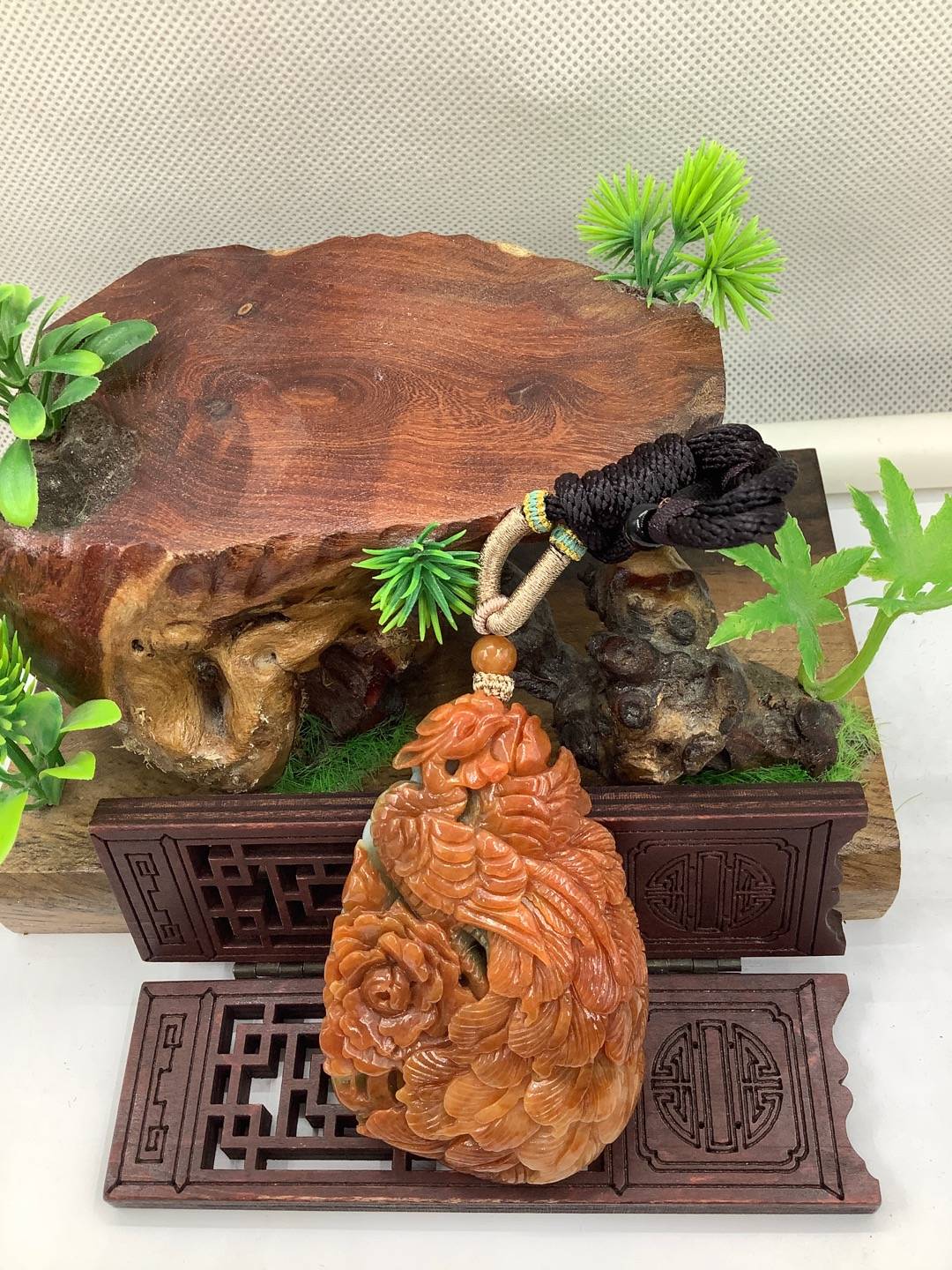 凤穿牡丹