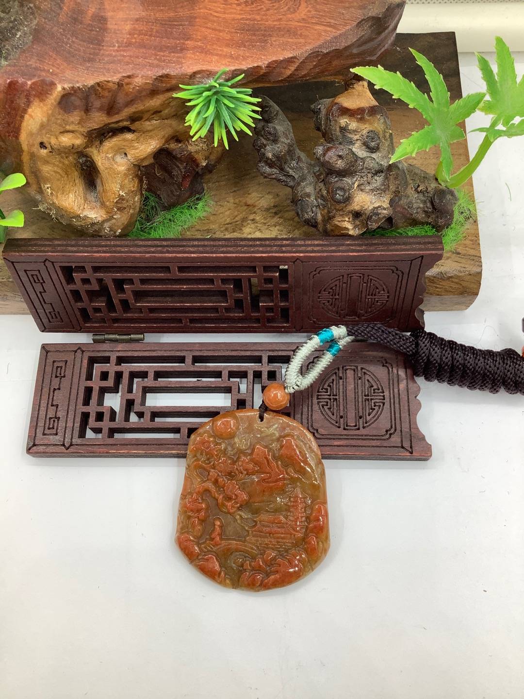秋山红树