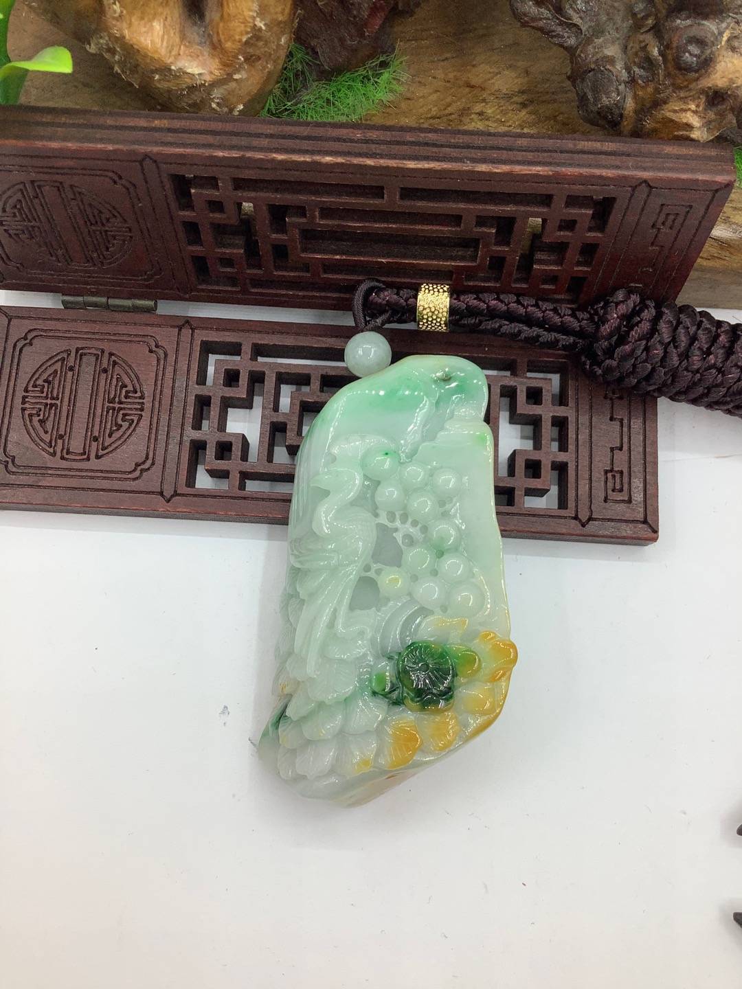 凤戏牡丹