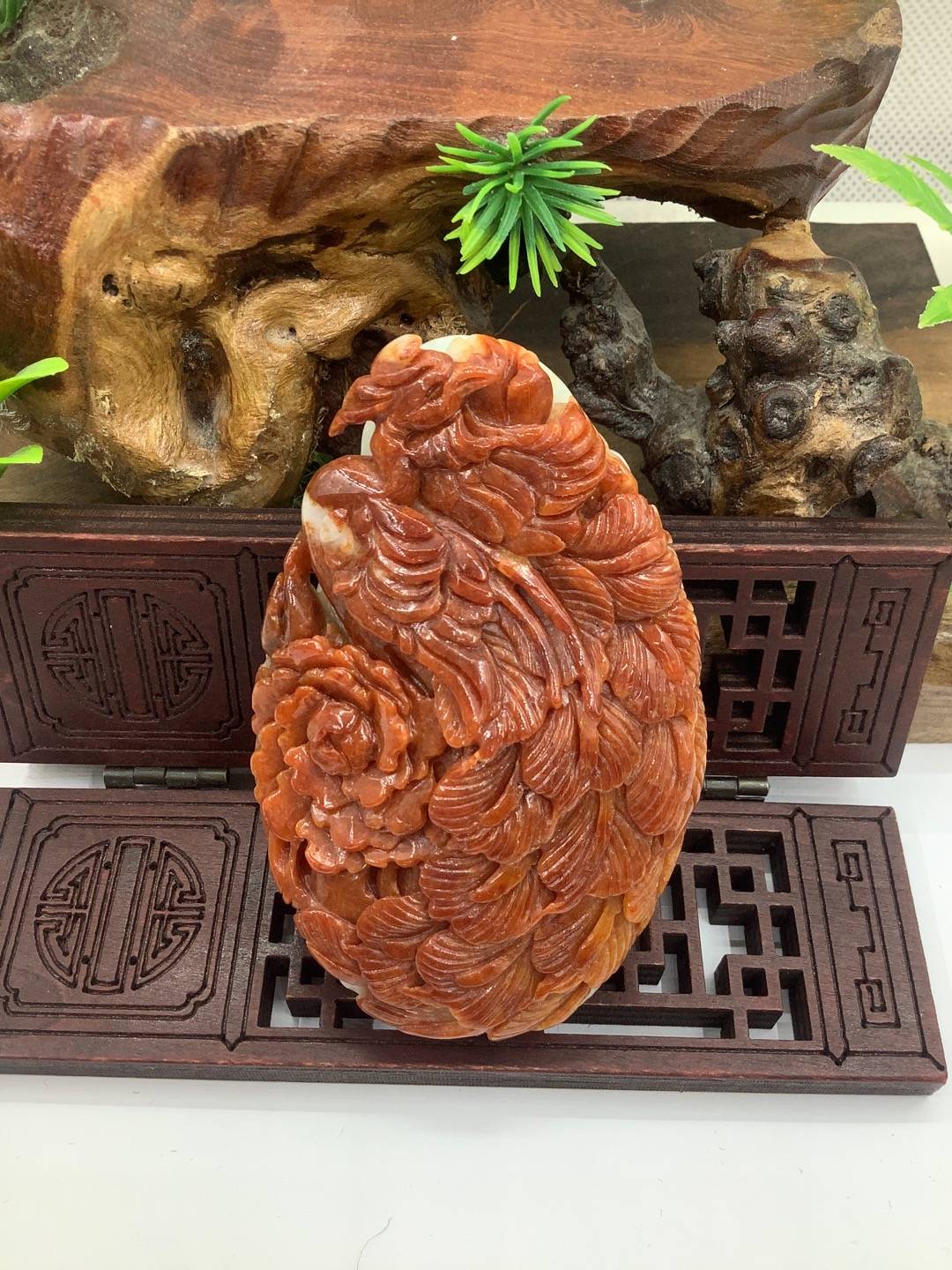 凤戏牡丹