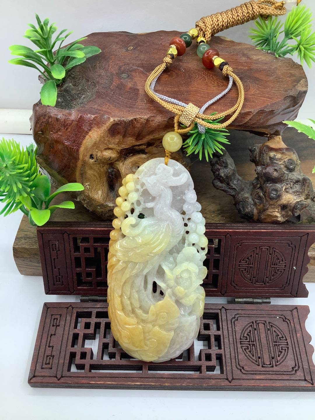凤穿牡丹