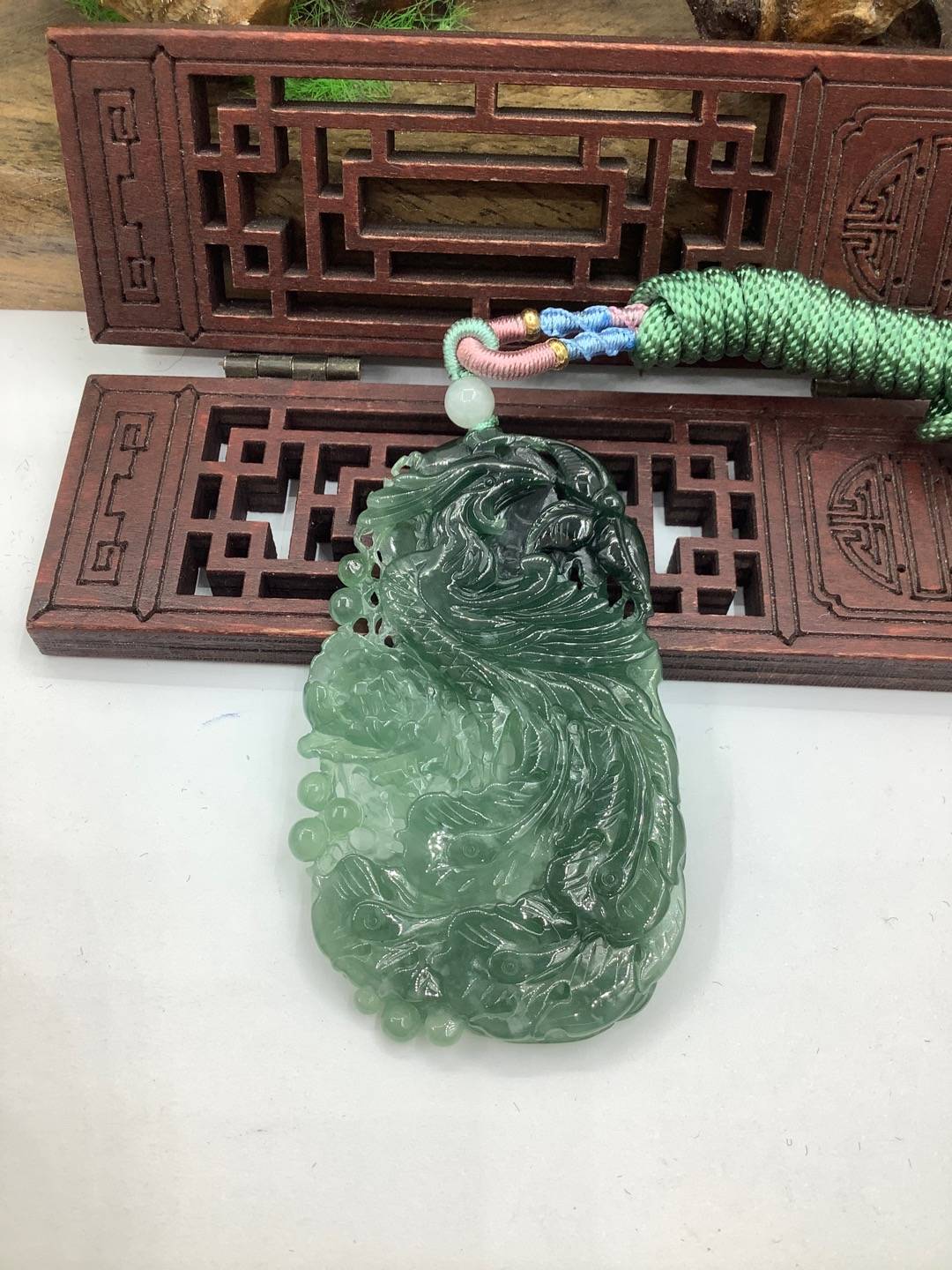 凤戏牡丹