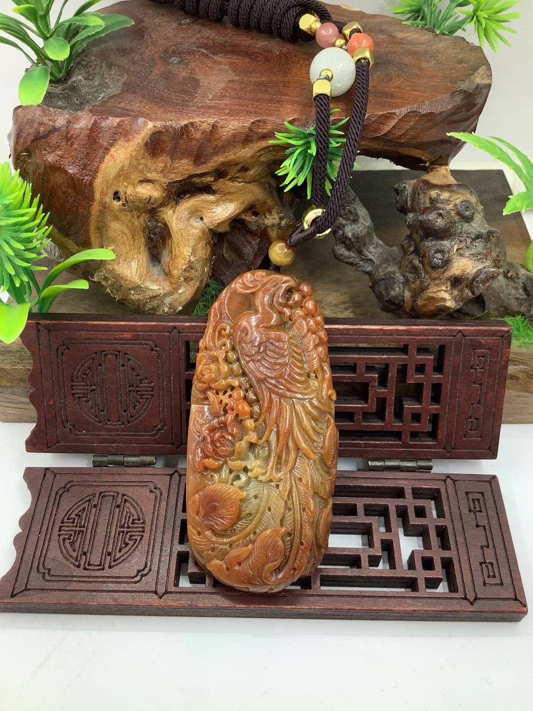 凤穿牡丹