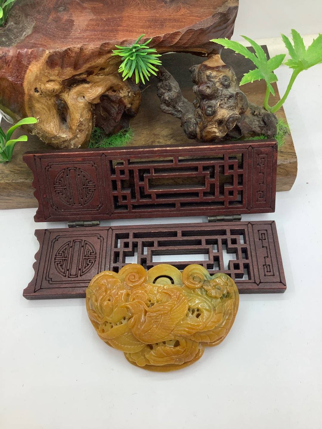 凤戏牡丹