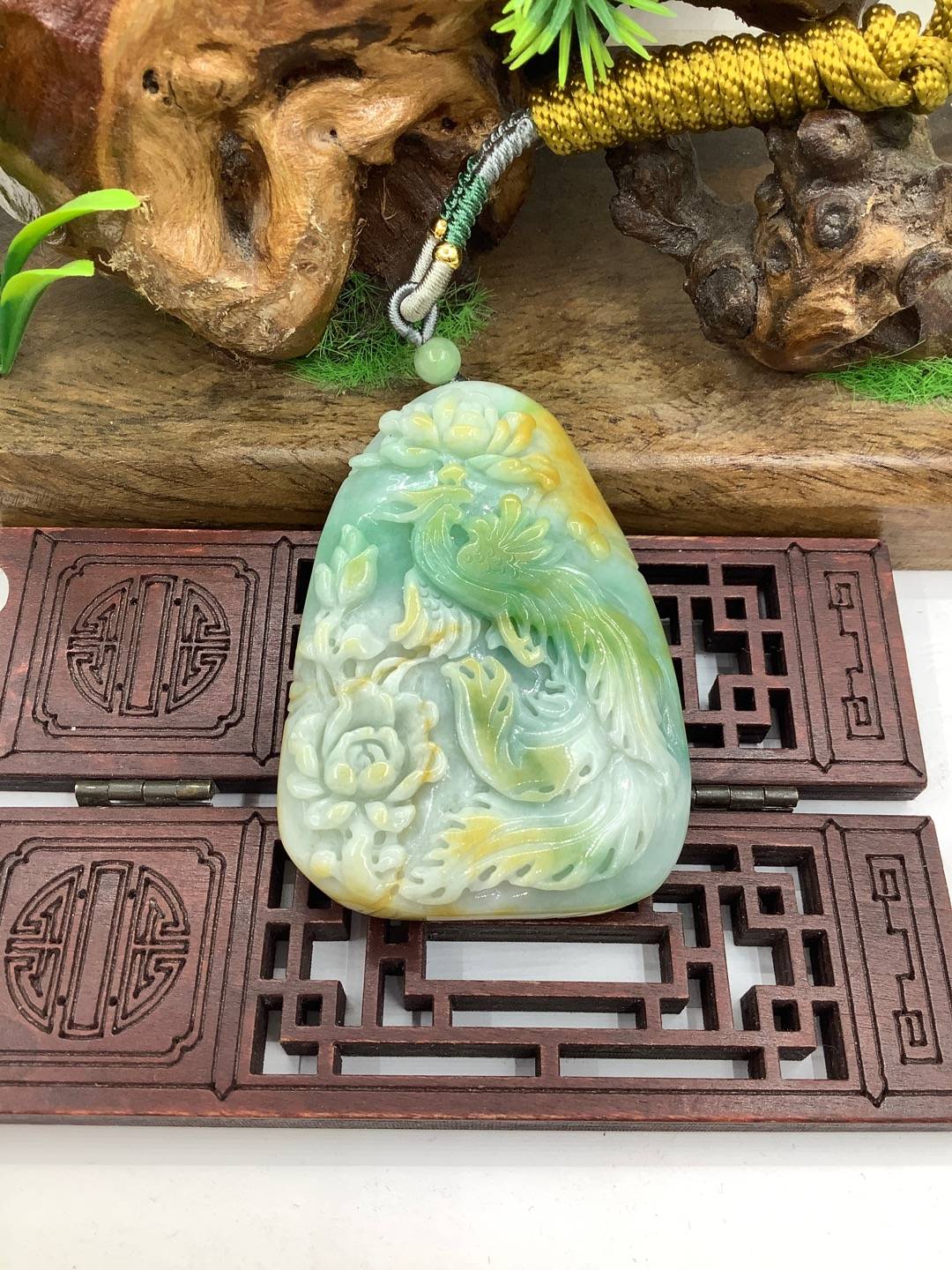 凤戏牡丹