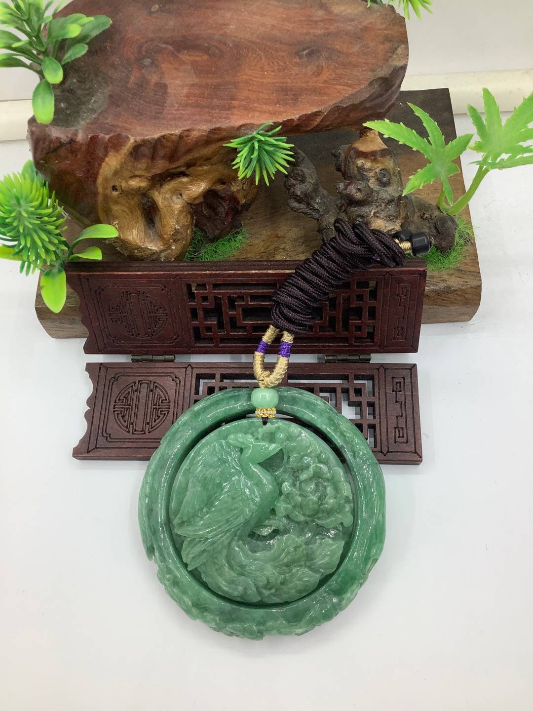 凤穿牡丹