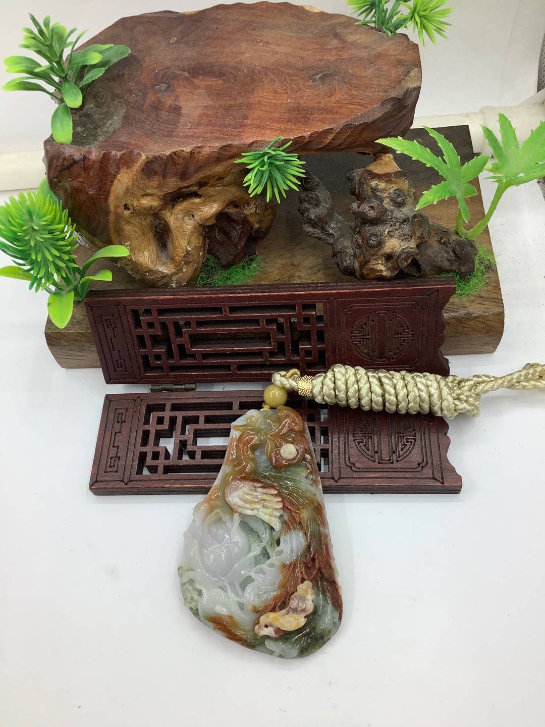 凤穿牡丹