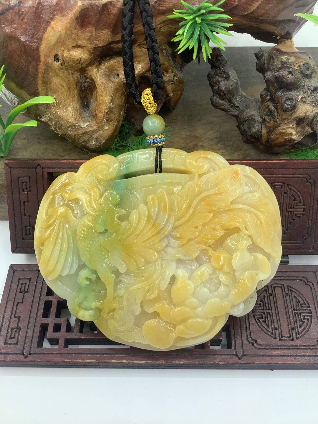凤戏牡丹