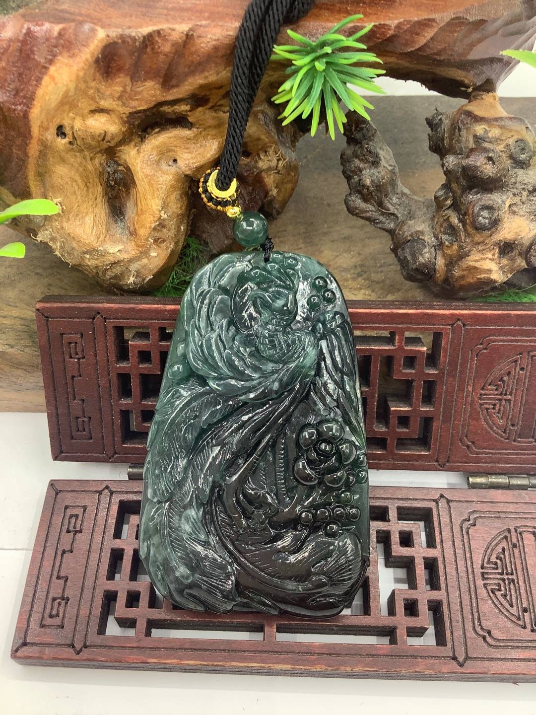 凤戏牡丹