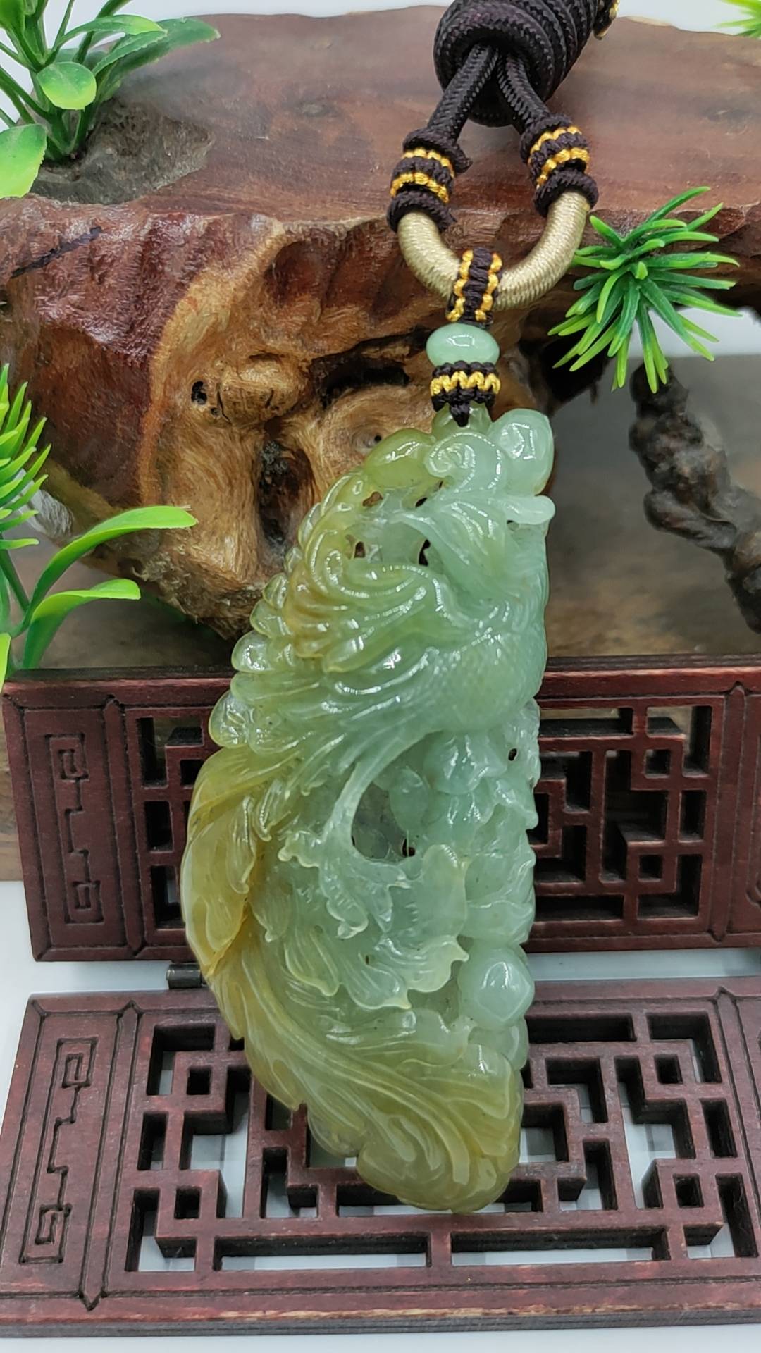 凤穿牡丹