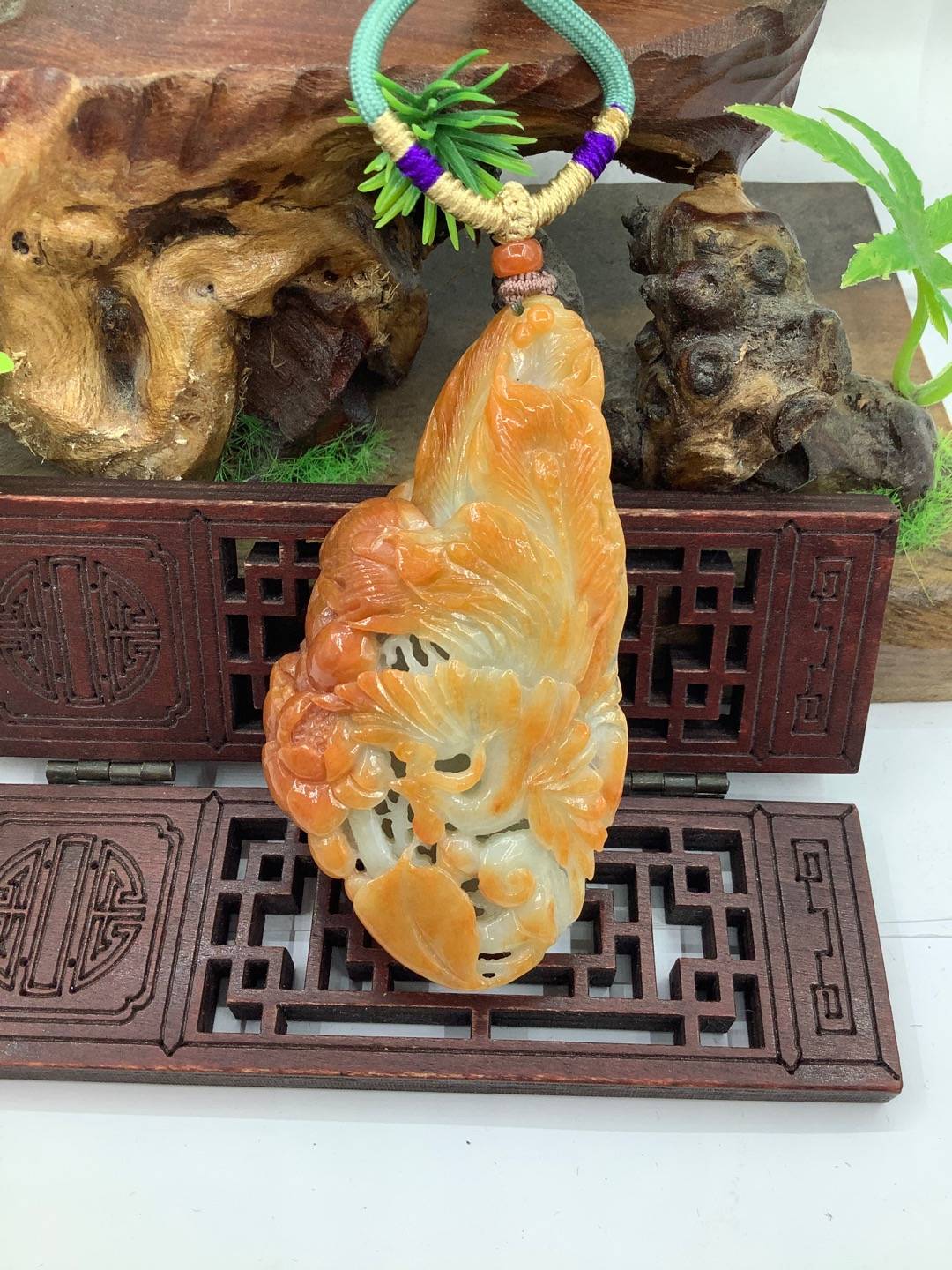 凤穿牡丹