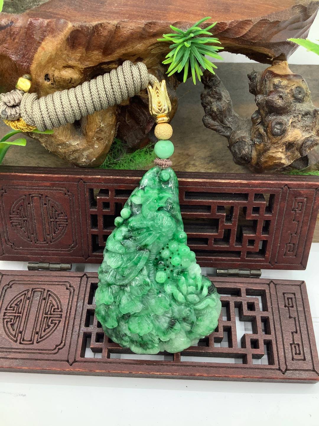 凤戏牡丹